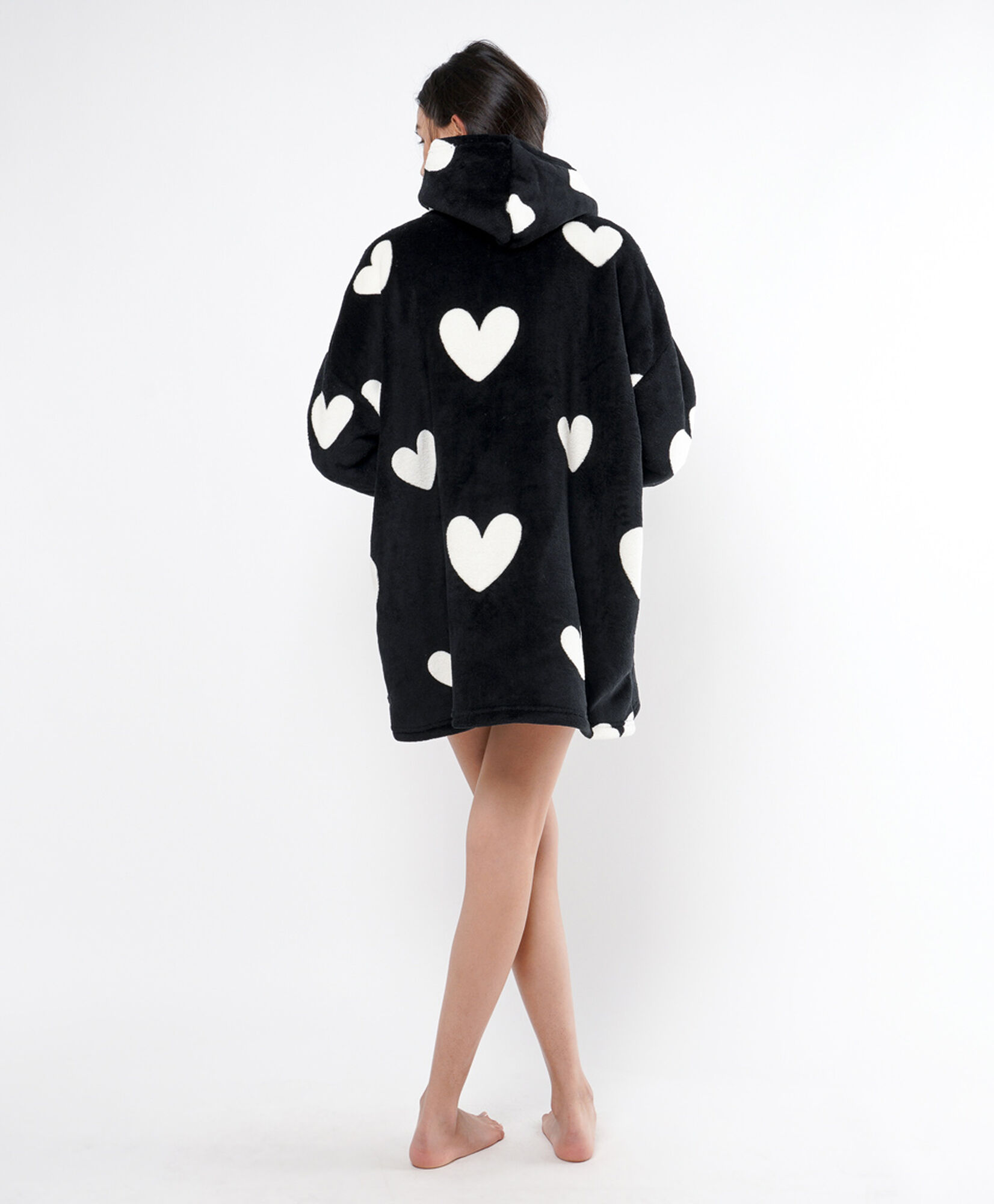Polerón manta mujer corazones Polerón manta mujer corazones