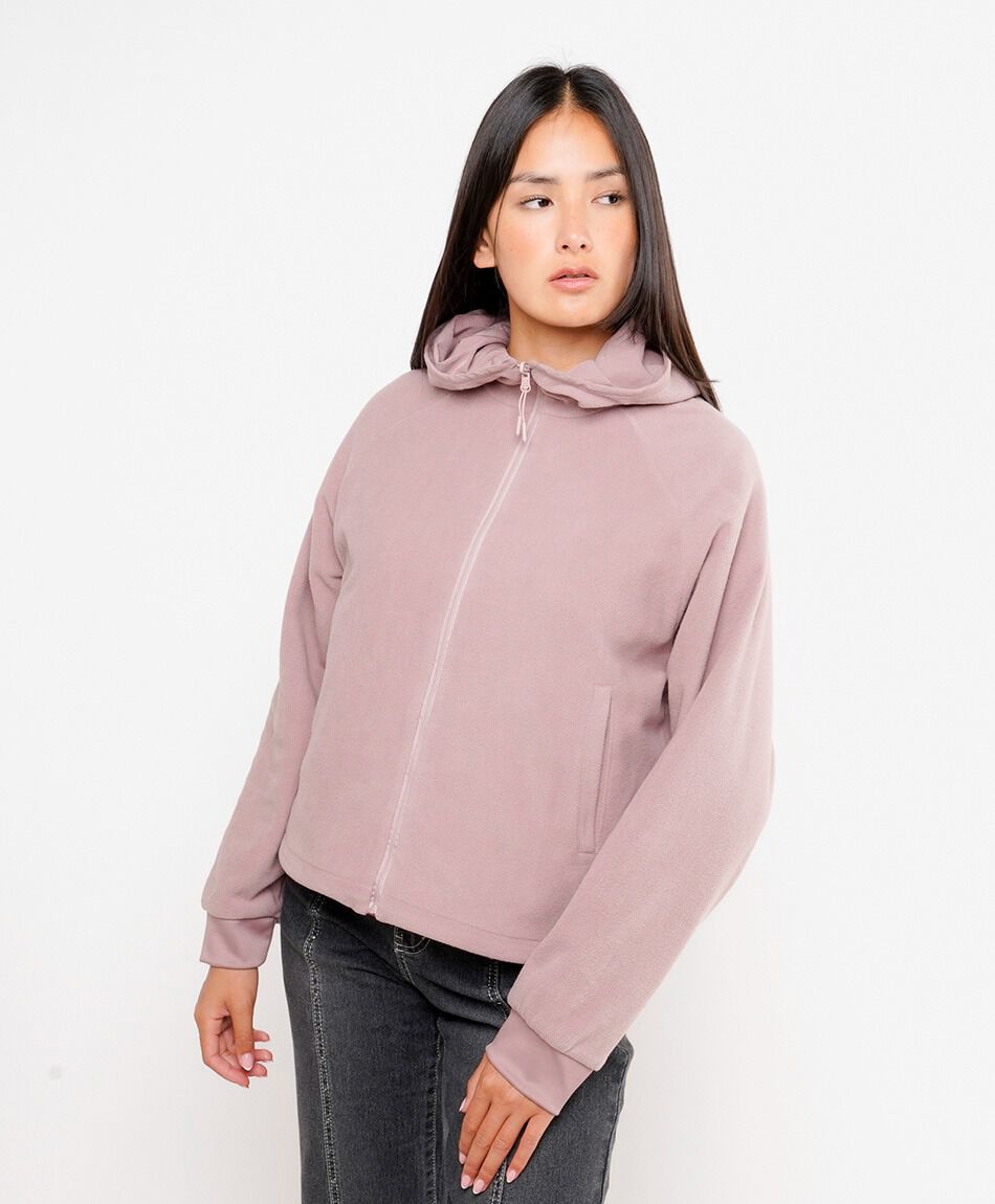 Chaqueta mujer reversible  polar