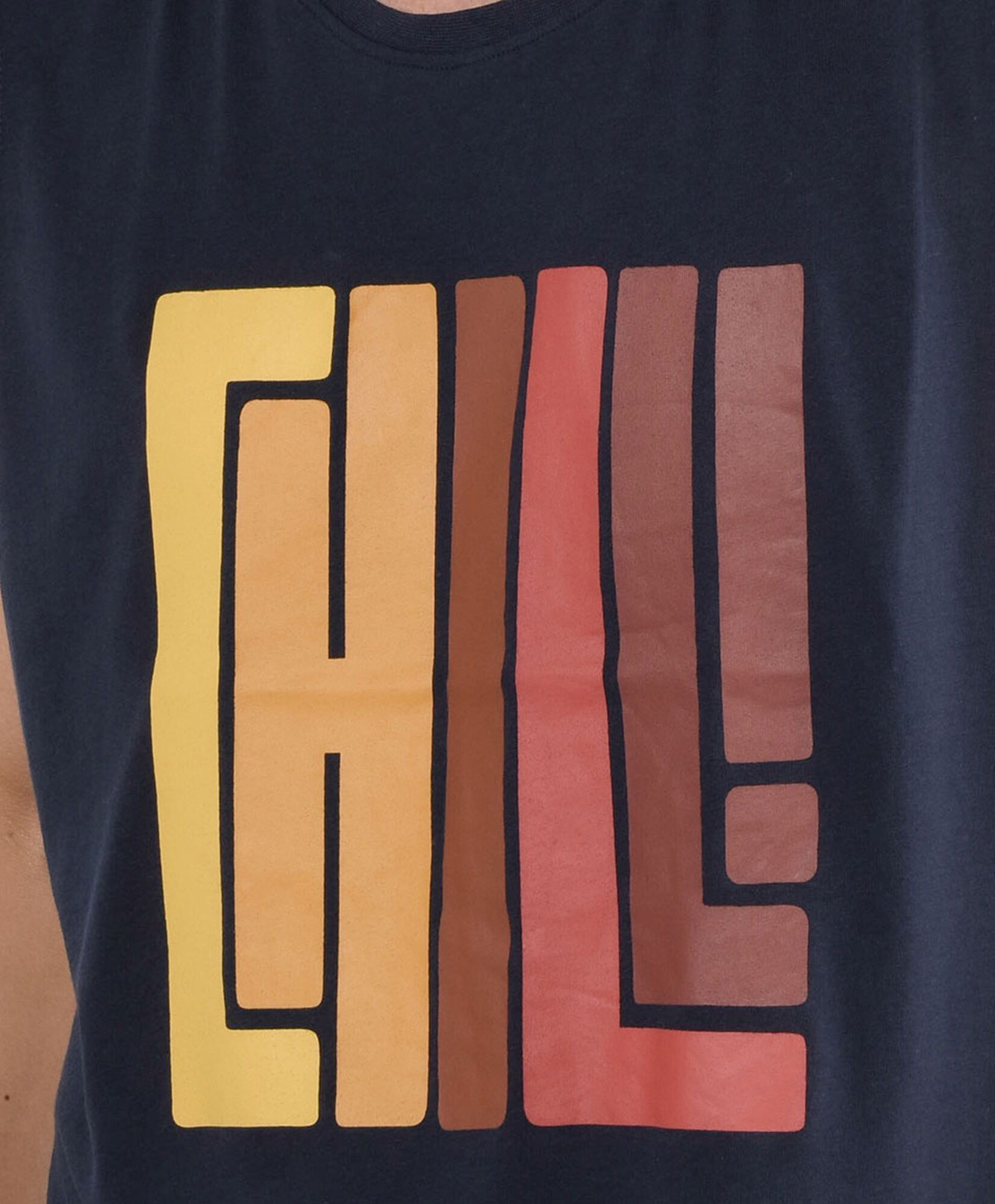 Polera hombre chill sin mangas Polera hombre chill sin mangas