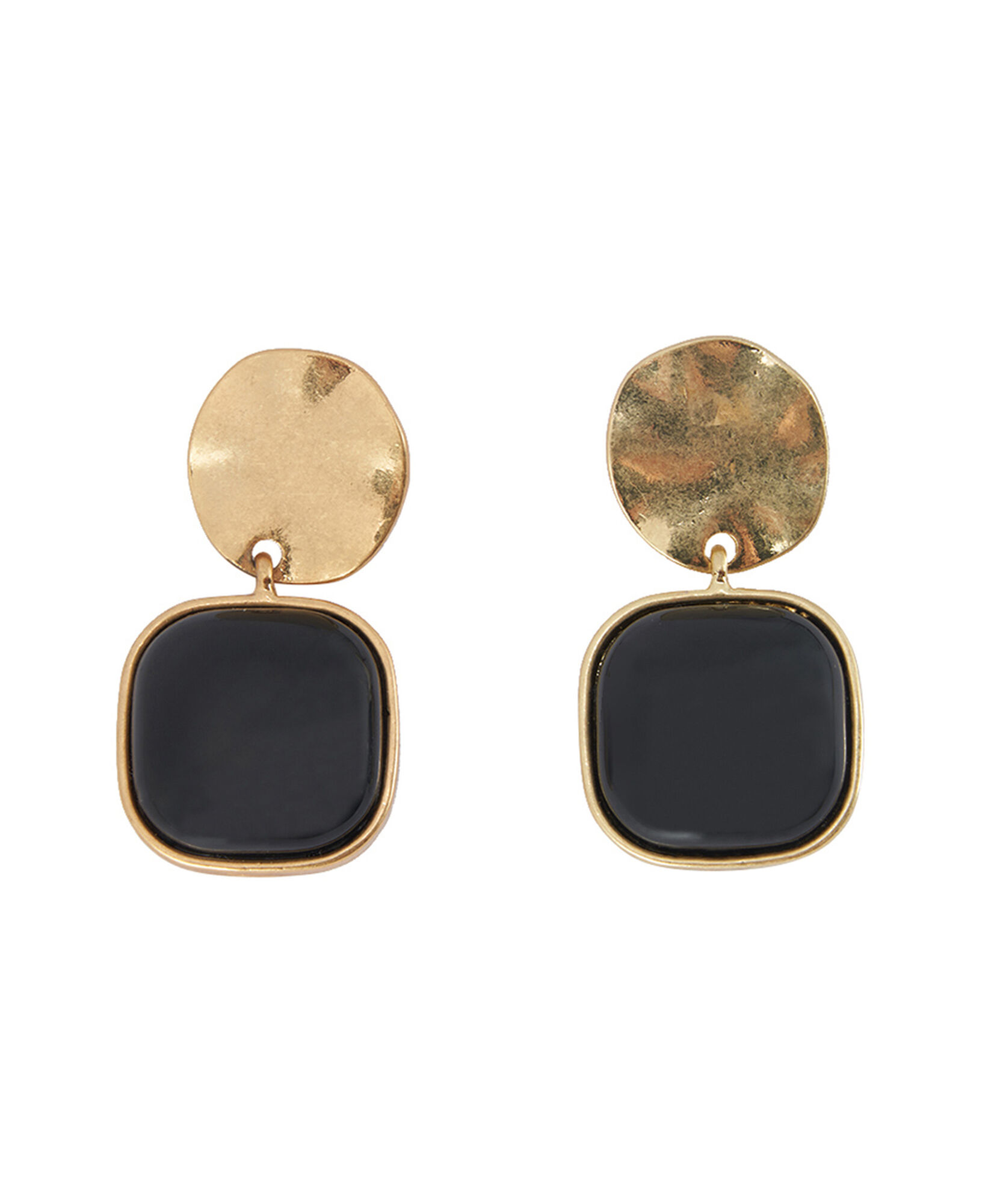 Aros mujer piedra cuadrada Aros mujer piedra cuadrada