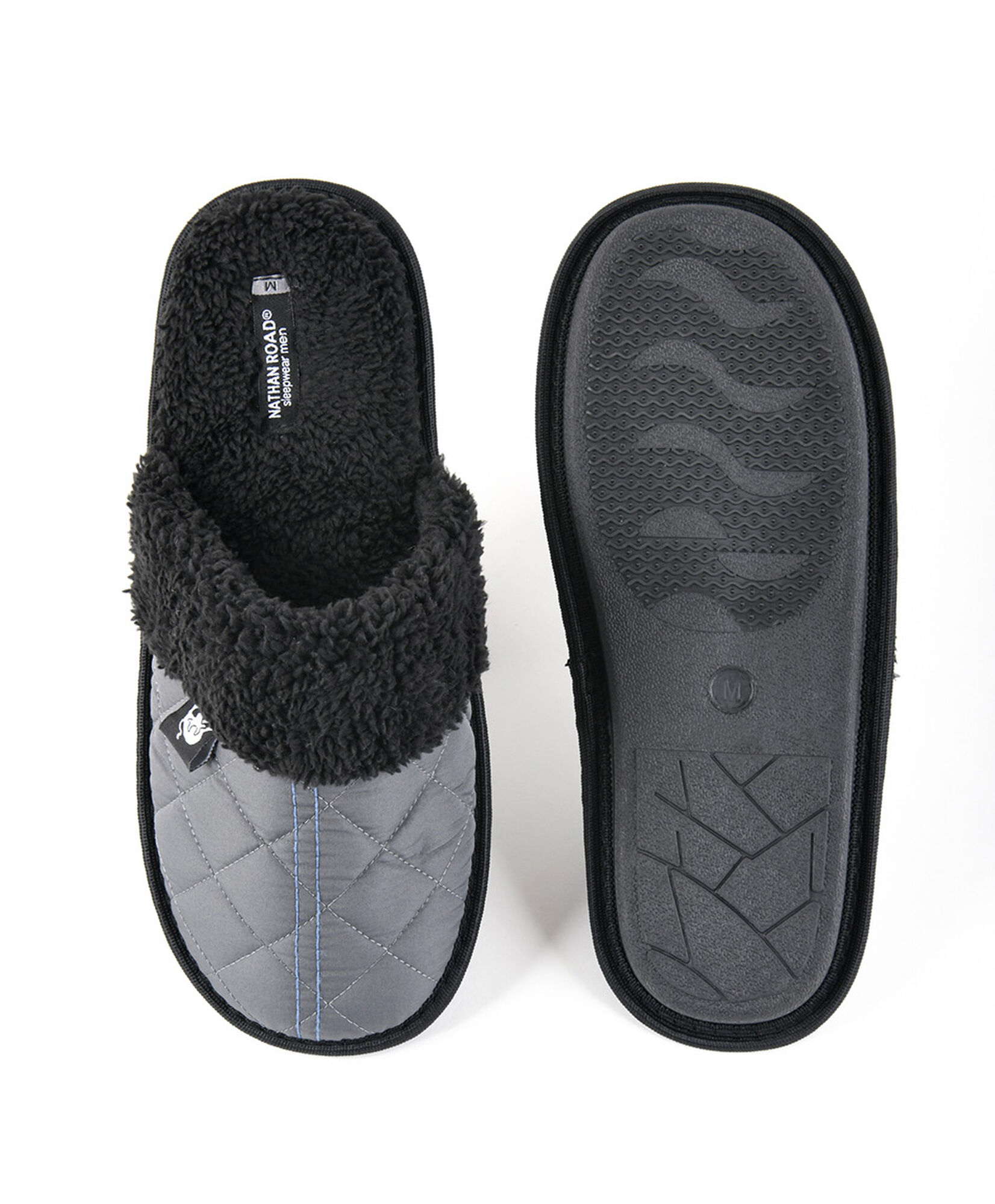 Pantufla hombre gris Pantufla hombre gris