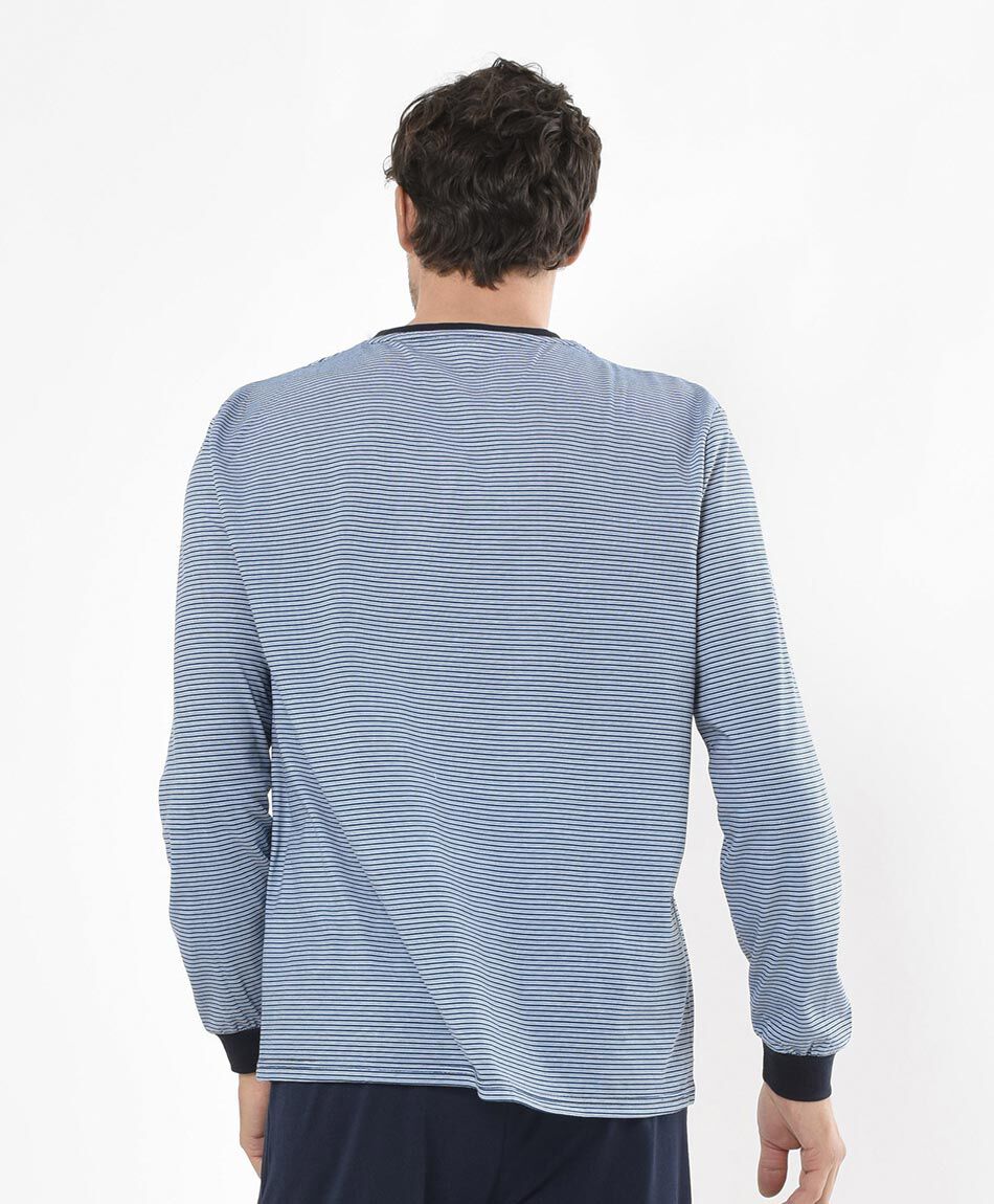 Pijama hombre l&iacute;neas 2 piezas
