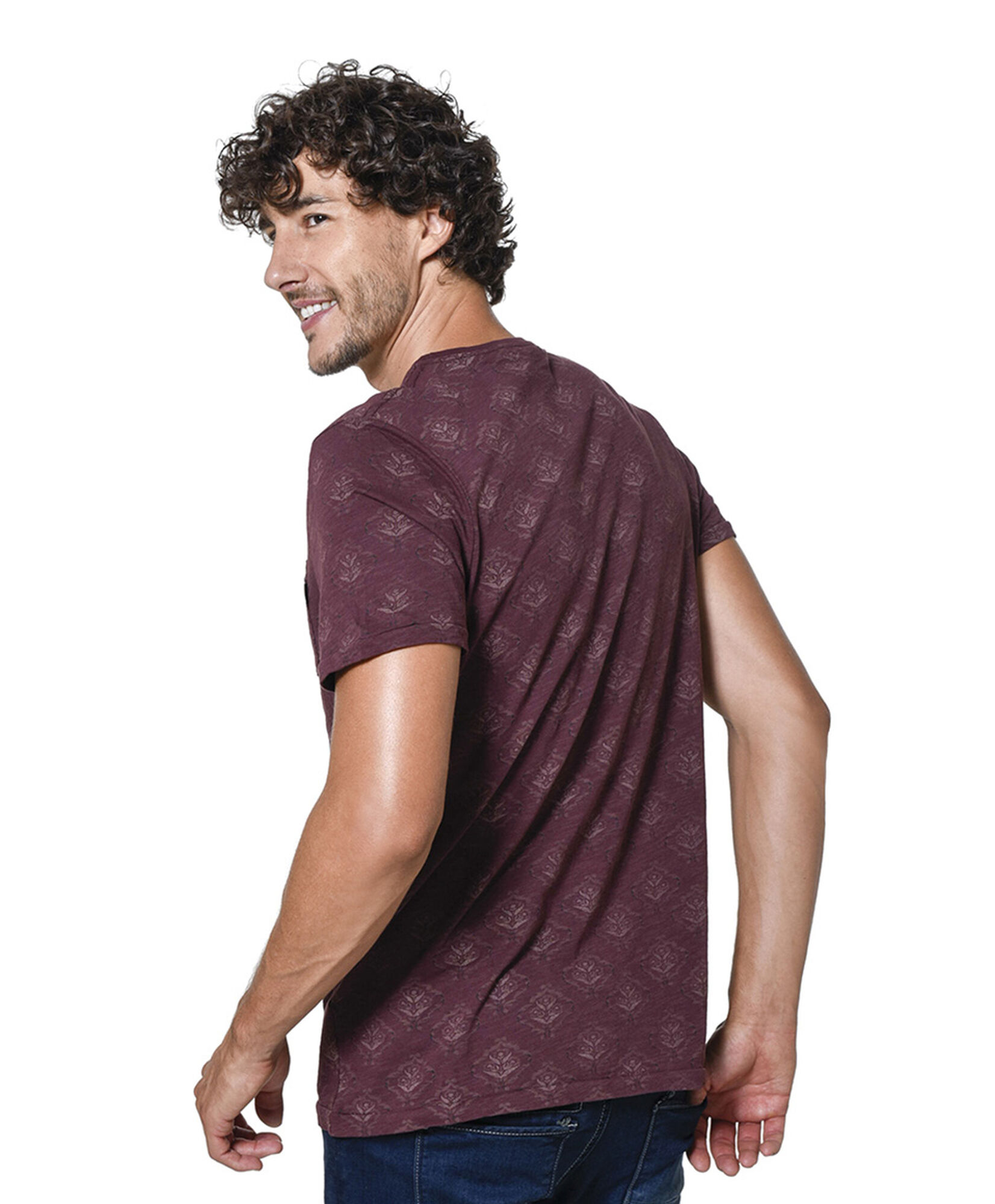 Polera fashion print Polera fashion print