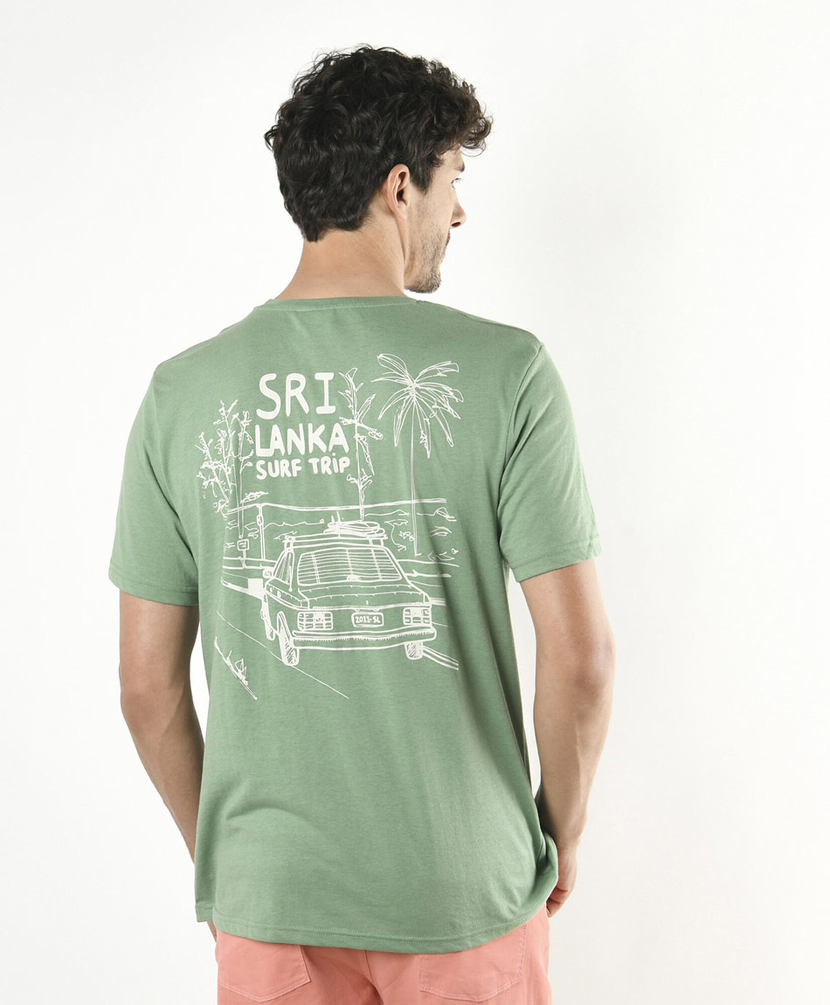 Polera hombre doble estampado sri lanka Polera hombre doble estampado sri lanka