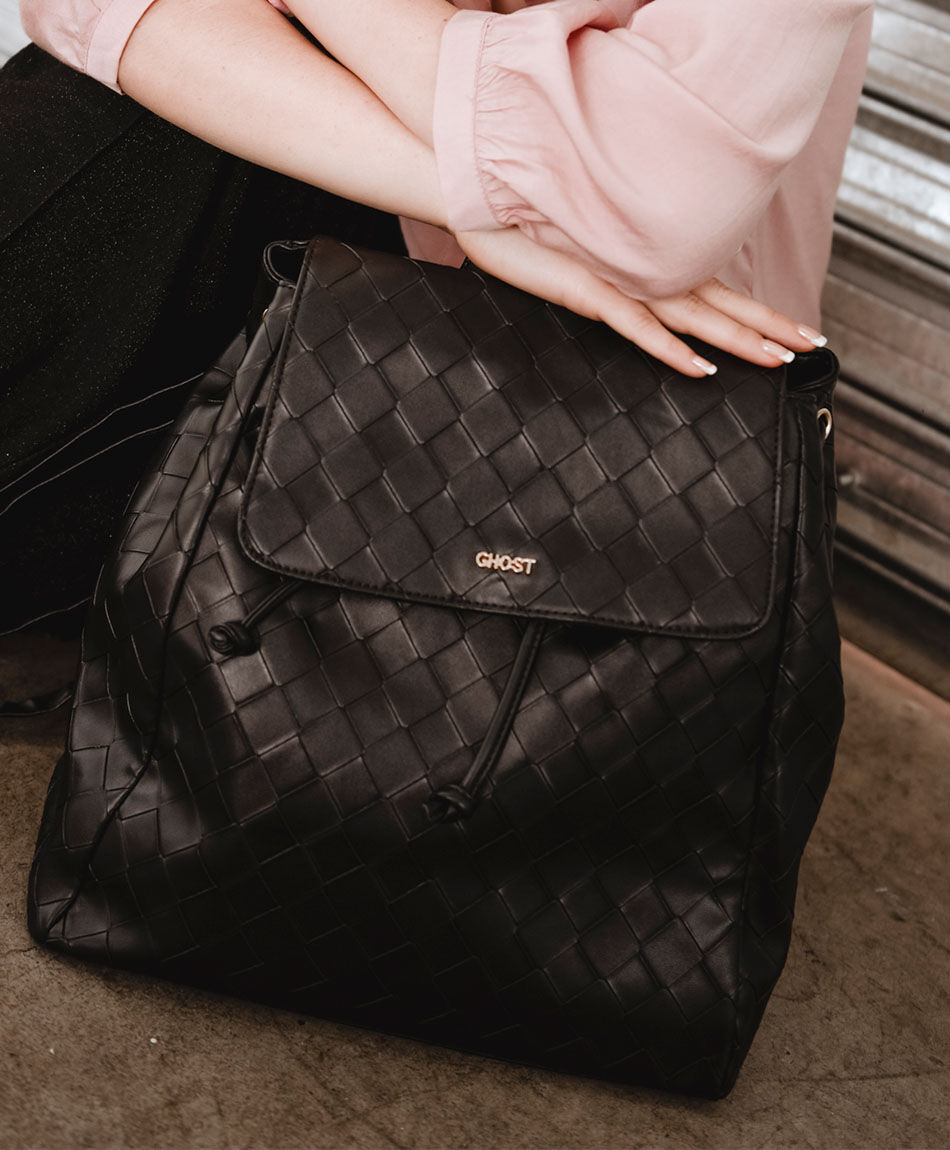 Mochila mujer cuadritos