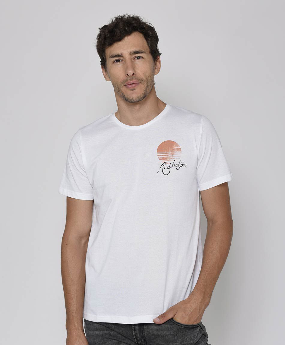 Polera hombre tigre en espalda