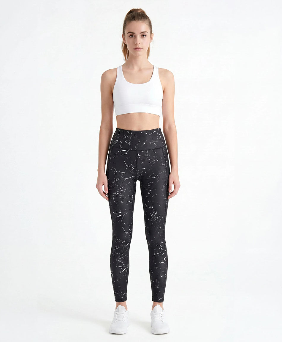 Calza deportiva mujer print  l&iacute;neas