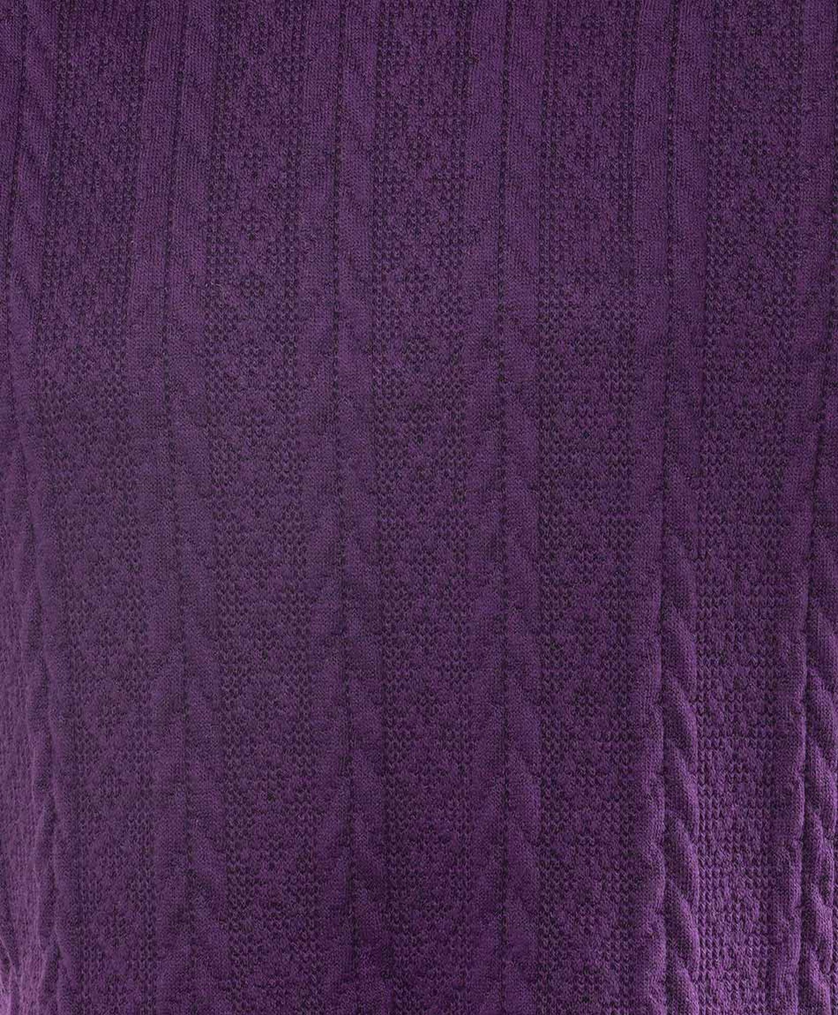Sweater mujer trenzado morado Sweater mujer trenzado morado