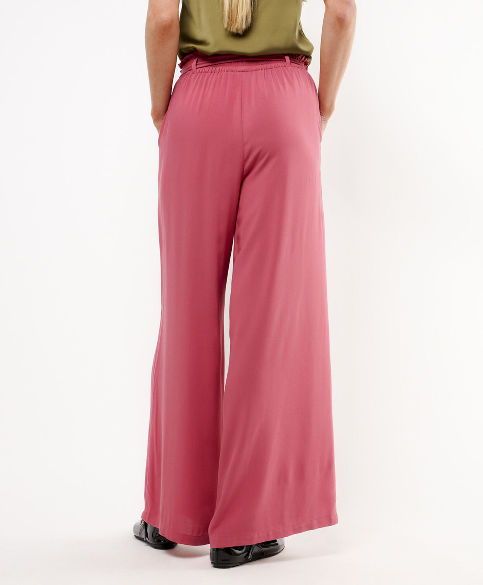 Pantalón mujer palazzo pink Pantalón mujer palazzo pink