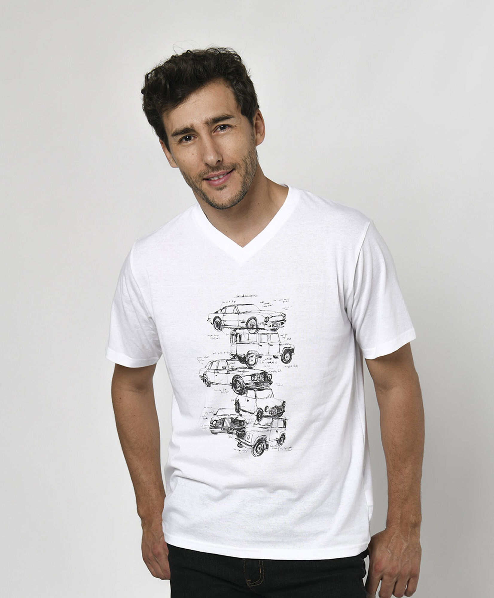 Polera hombre autos vintage Polera hombre autos vintage