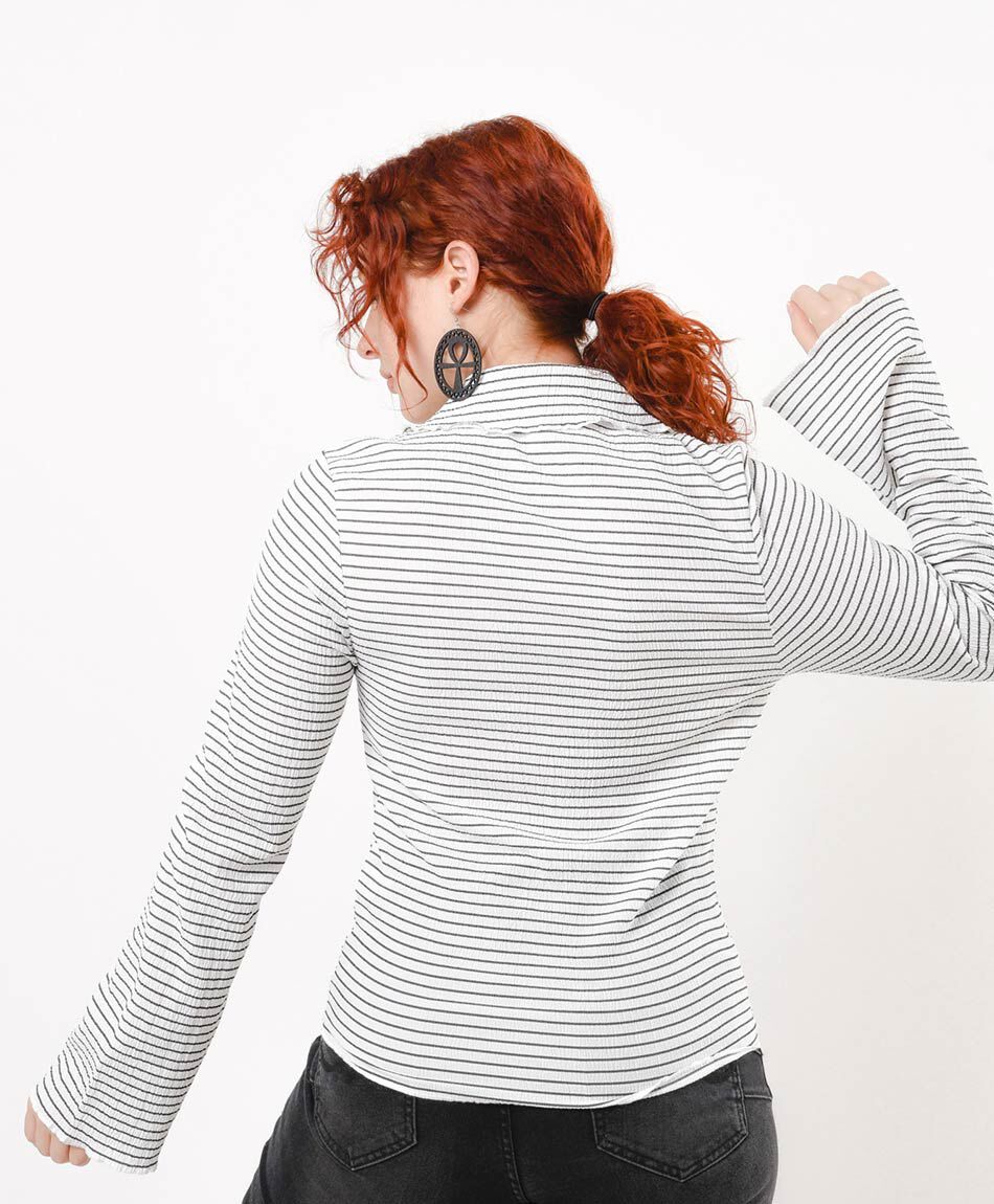 Blusa mujer rayada