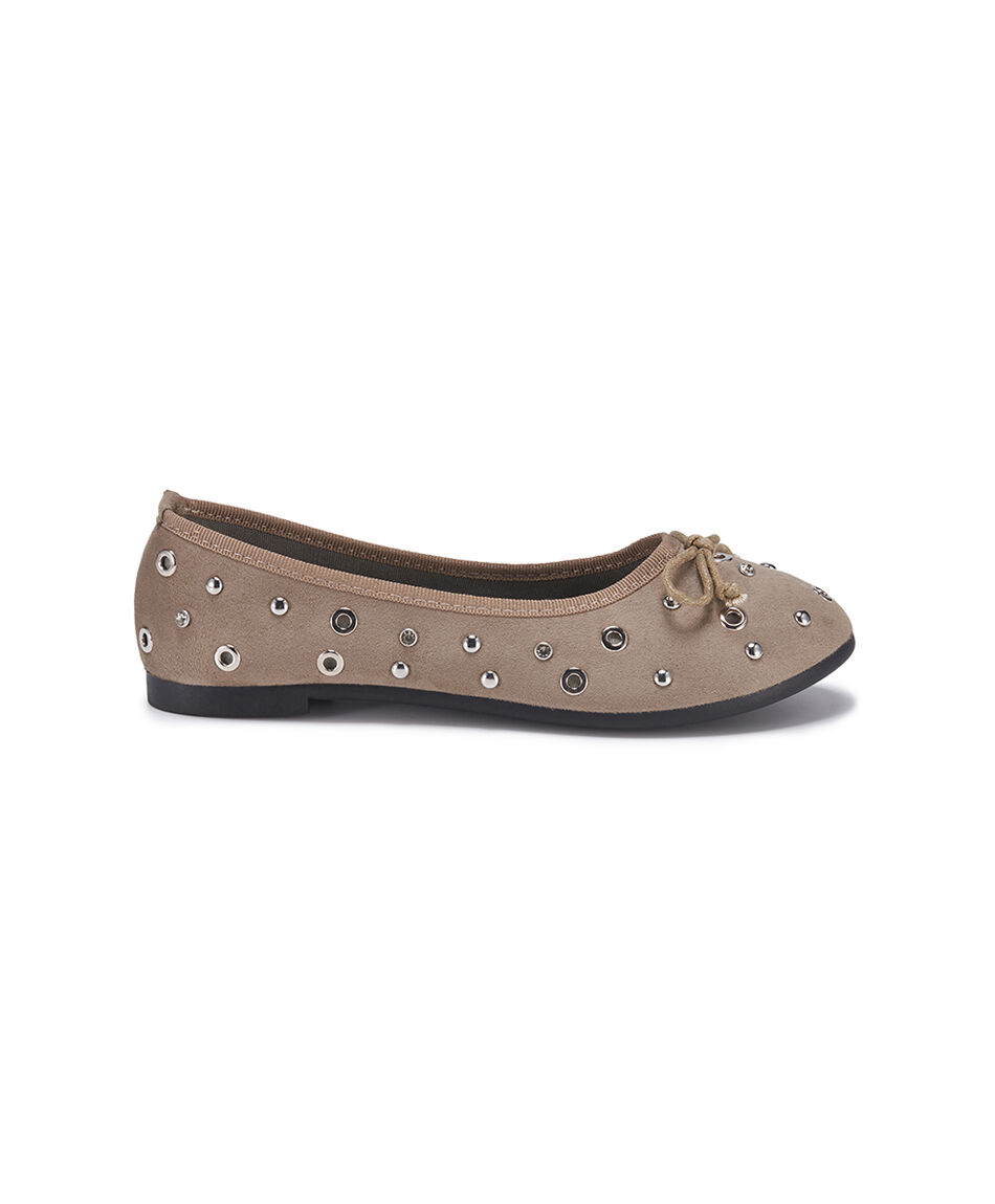 Ballerina mujer eyelets