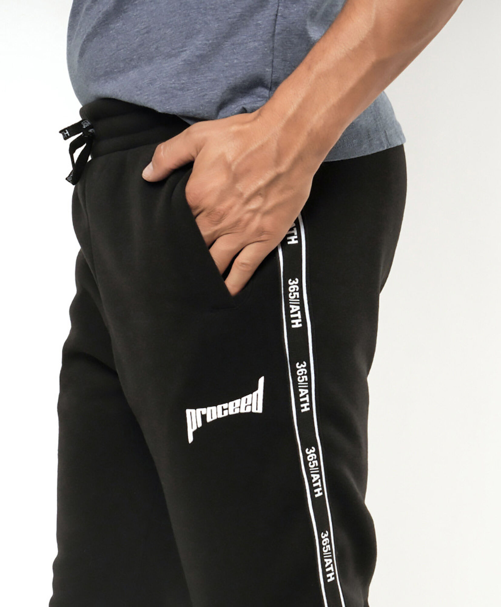 Pantalón deportivo hombre print lateral Pantalón deportivo hombre print lateral