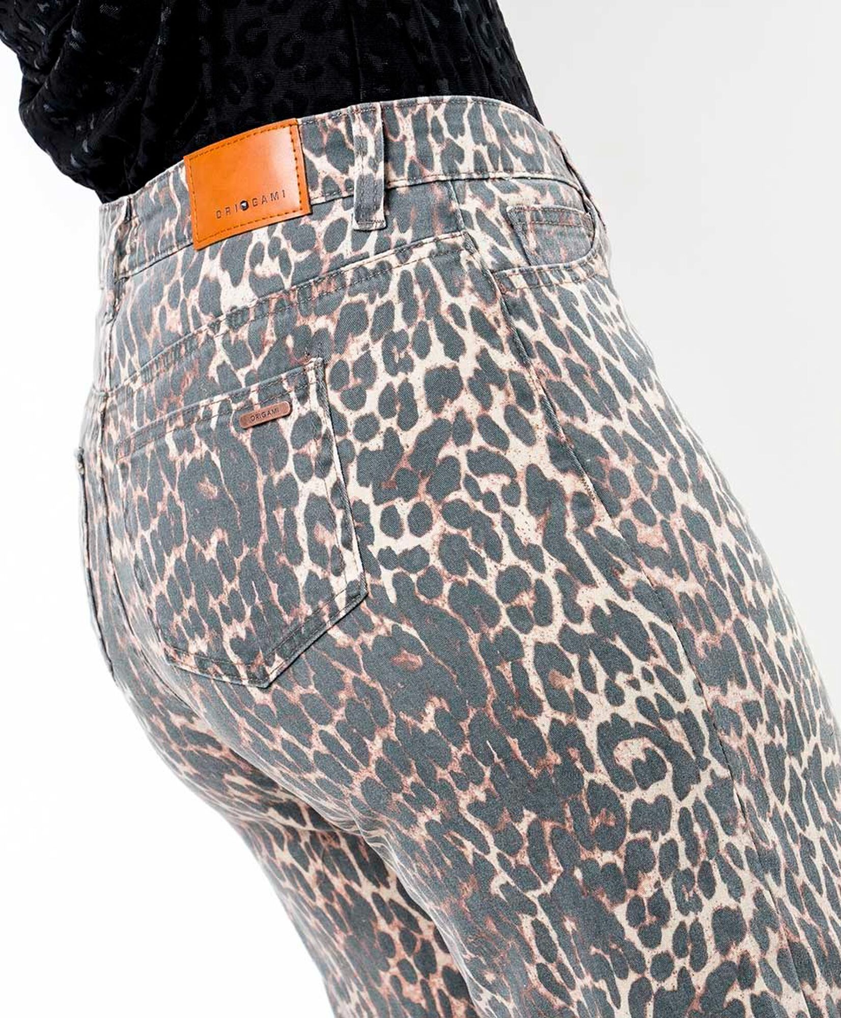 Jeans mujer animal print leopardo Jeans mujer animal print leopardo