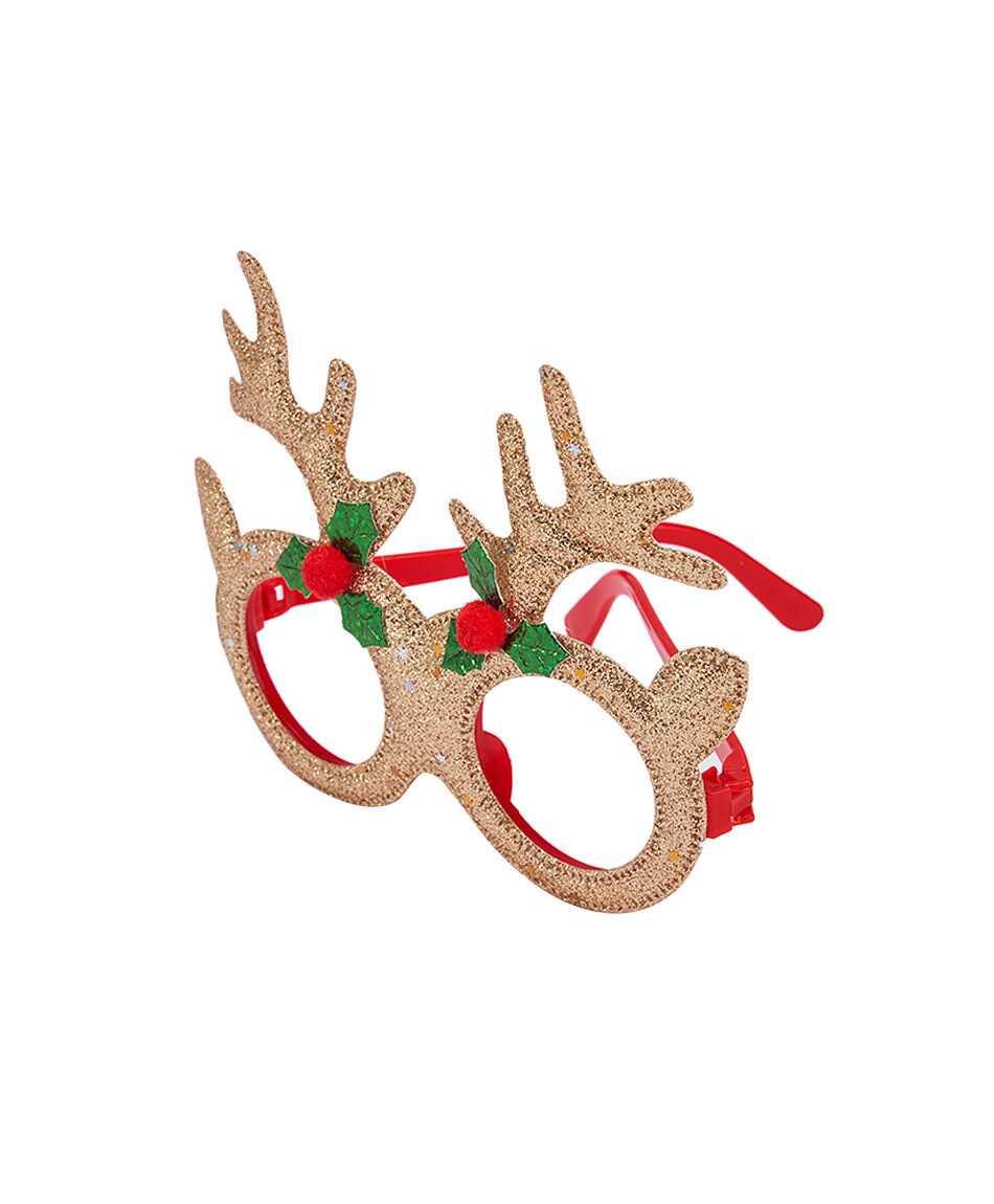 Lentes navidad reno