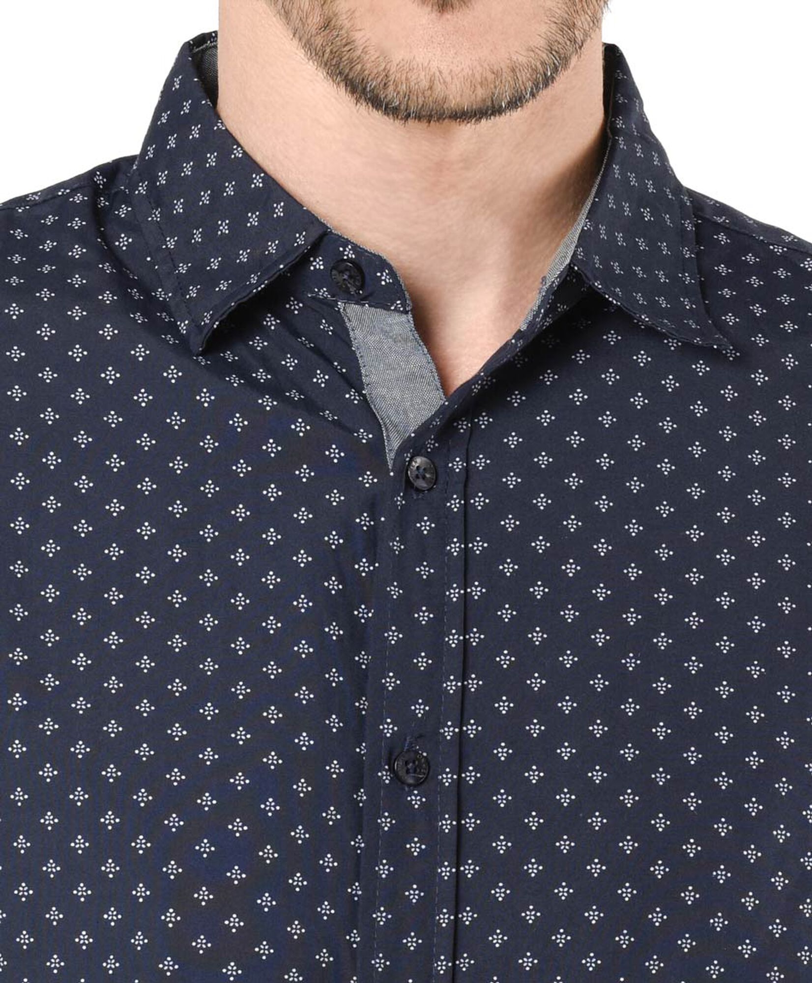 Camisa hombre mini print Camisa hombre mini print