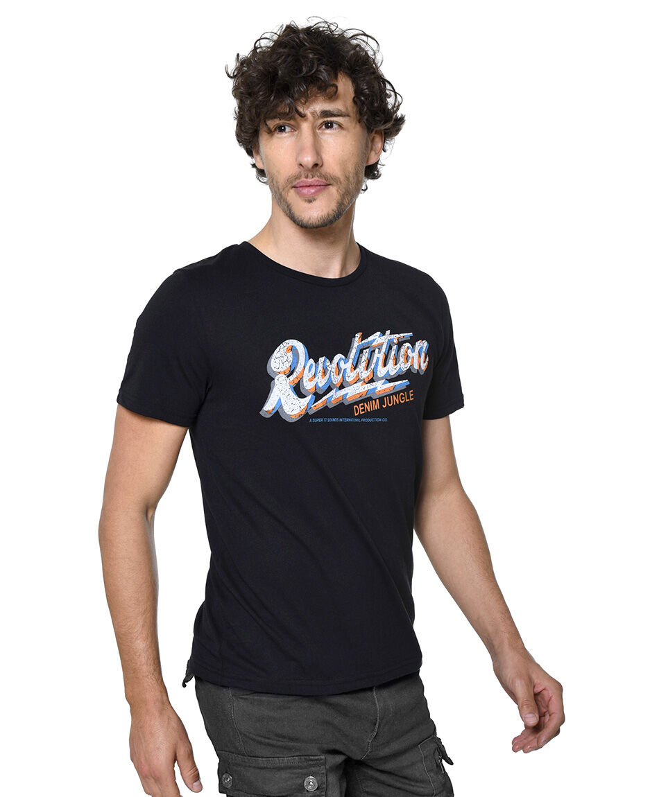 Polera estampada