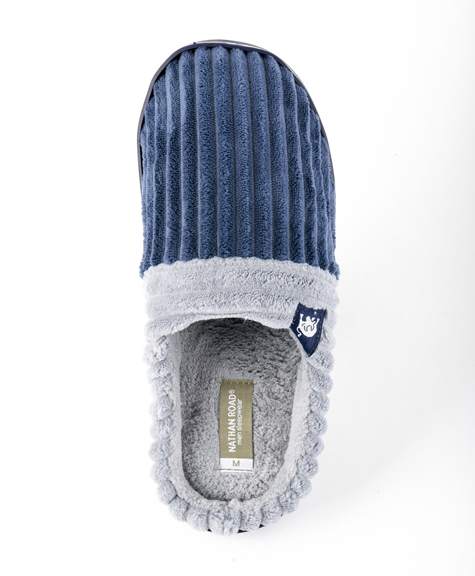 Pantufla hombre suave azul Pantufla hombre suave azul