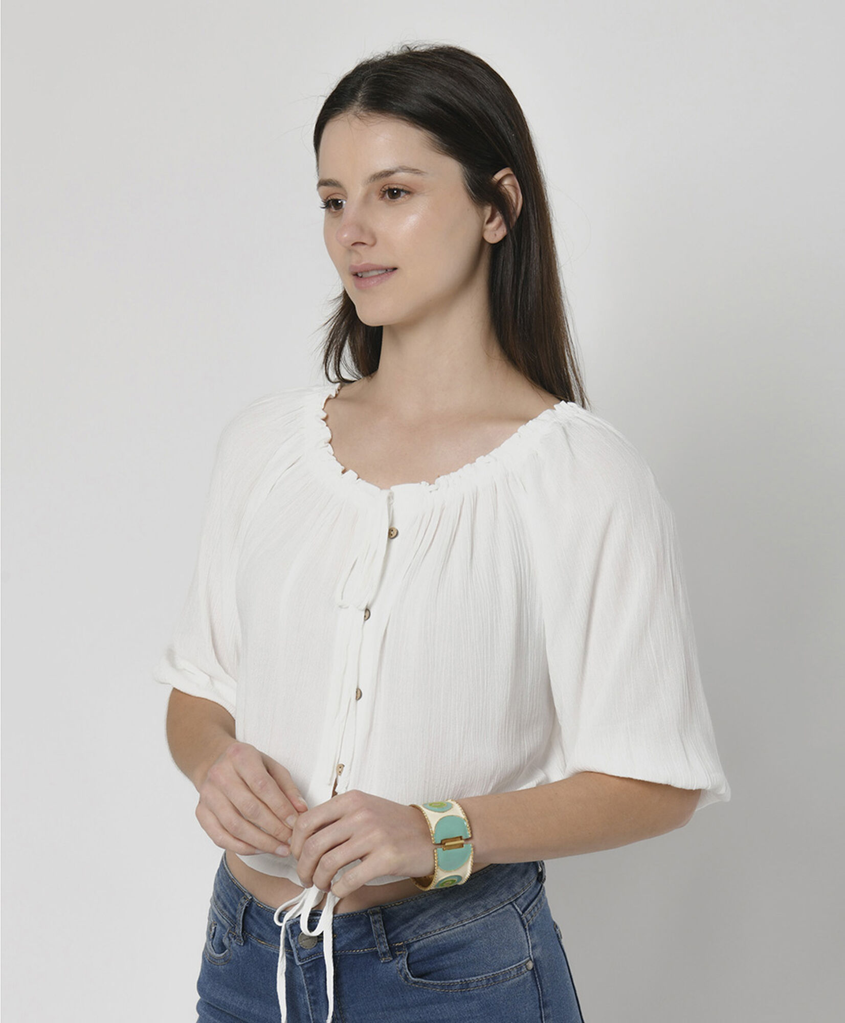 Blusa mujer bombacha crop Blusa mujer bombacha crop