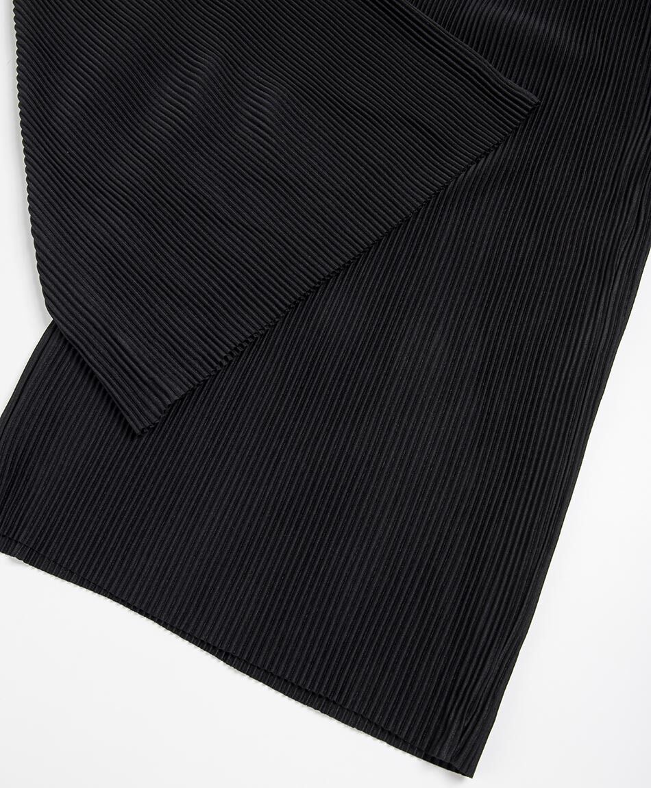 Pantal&oacute;n mujer acanalado satinado
