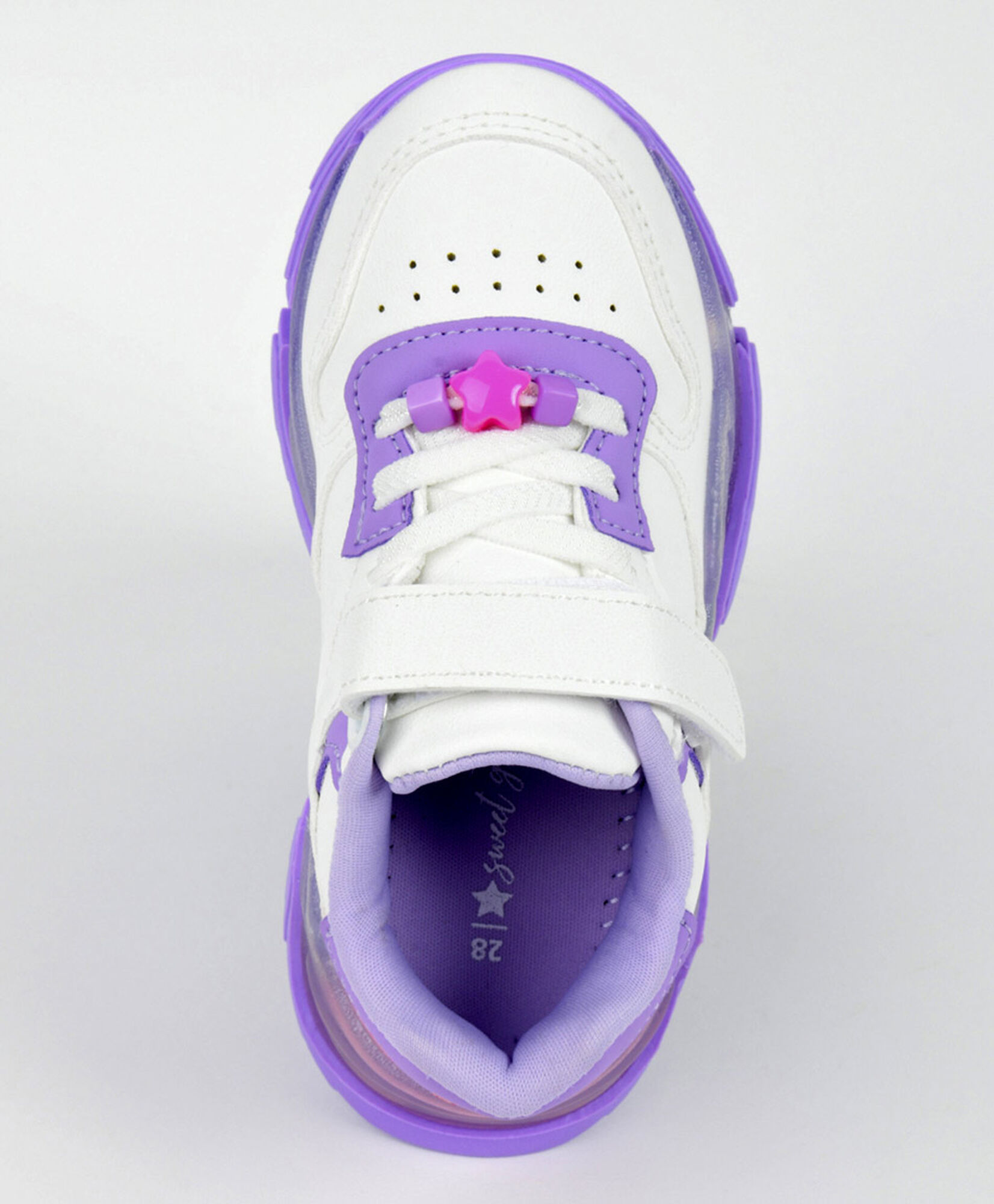 Zapatilla infantil luces lila Zapatilla infantil luces lila