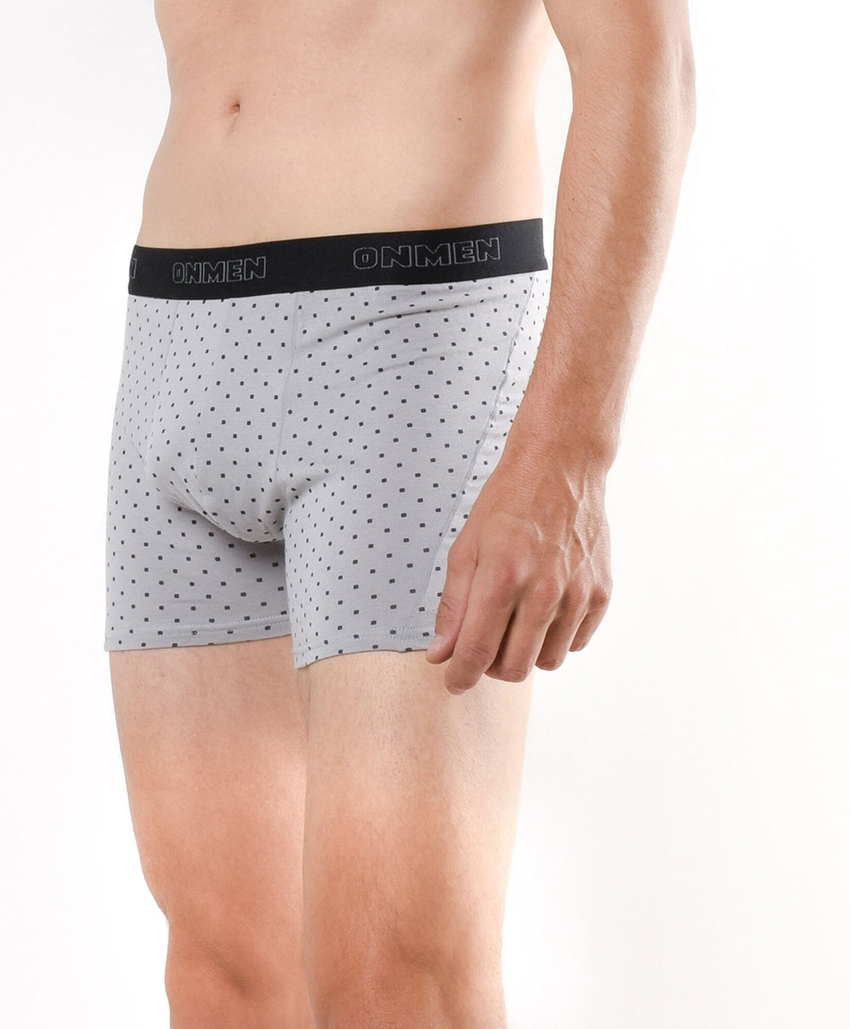 Pack 2 boxer hombre diseño gris Pack 2 boxer hombre diseño gris