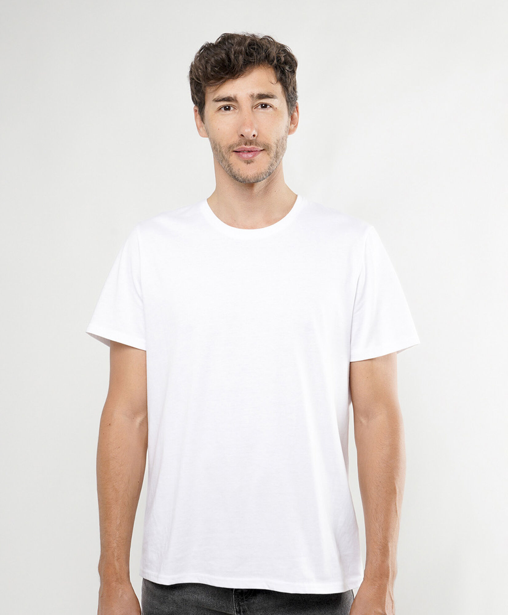 Polera hombre básica colores Polera hombre básica colores