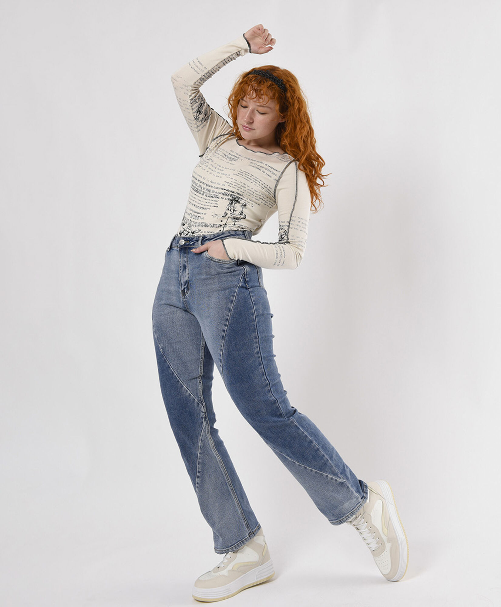 Jeans mujer patchwork Jeans mujer patchwork