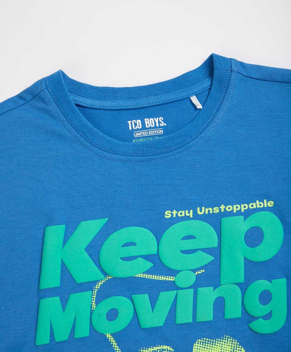 Polera ni&ntilde;o keep moving