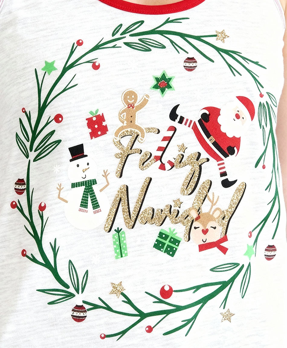 Pijama mujer navidad verde