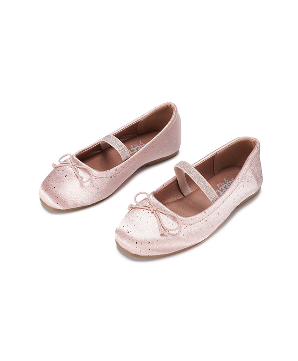 Ballerina infantil (26 a 31) sat&iacute;n pink