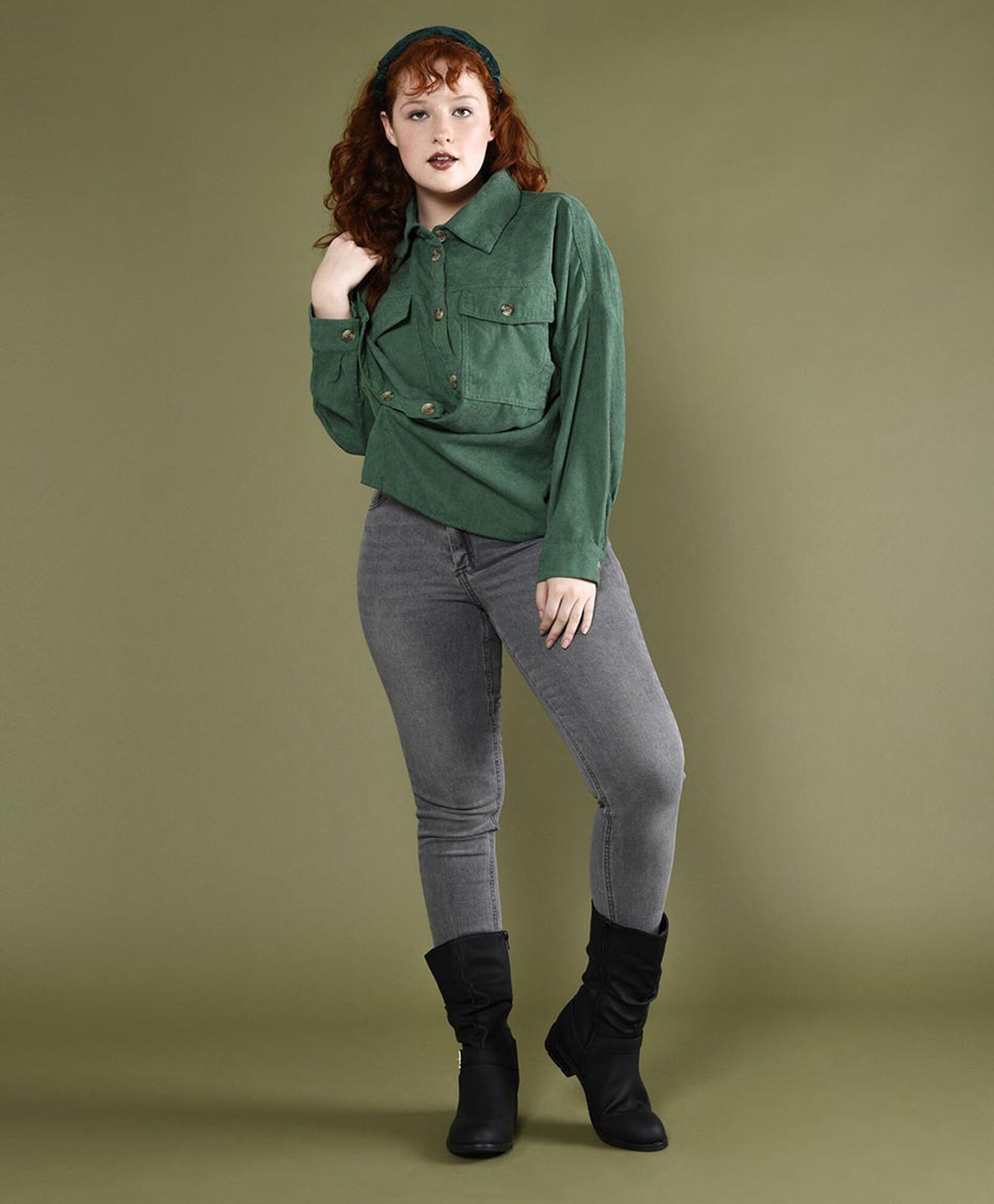 Jeans tiro alto skinny fit Jeans tiro alto skinny fit