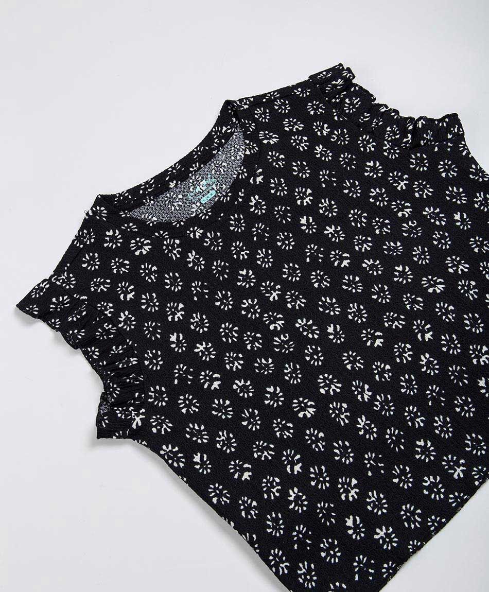 Polera ni&ntilde;a textura