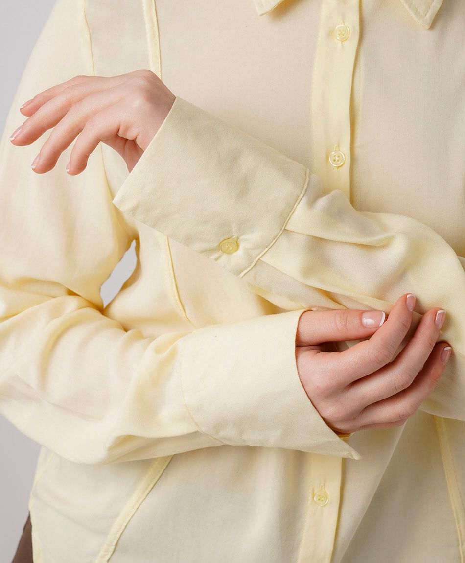 Blusa mujer amarilla