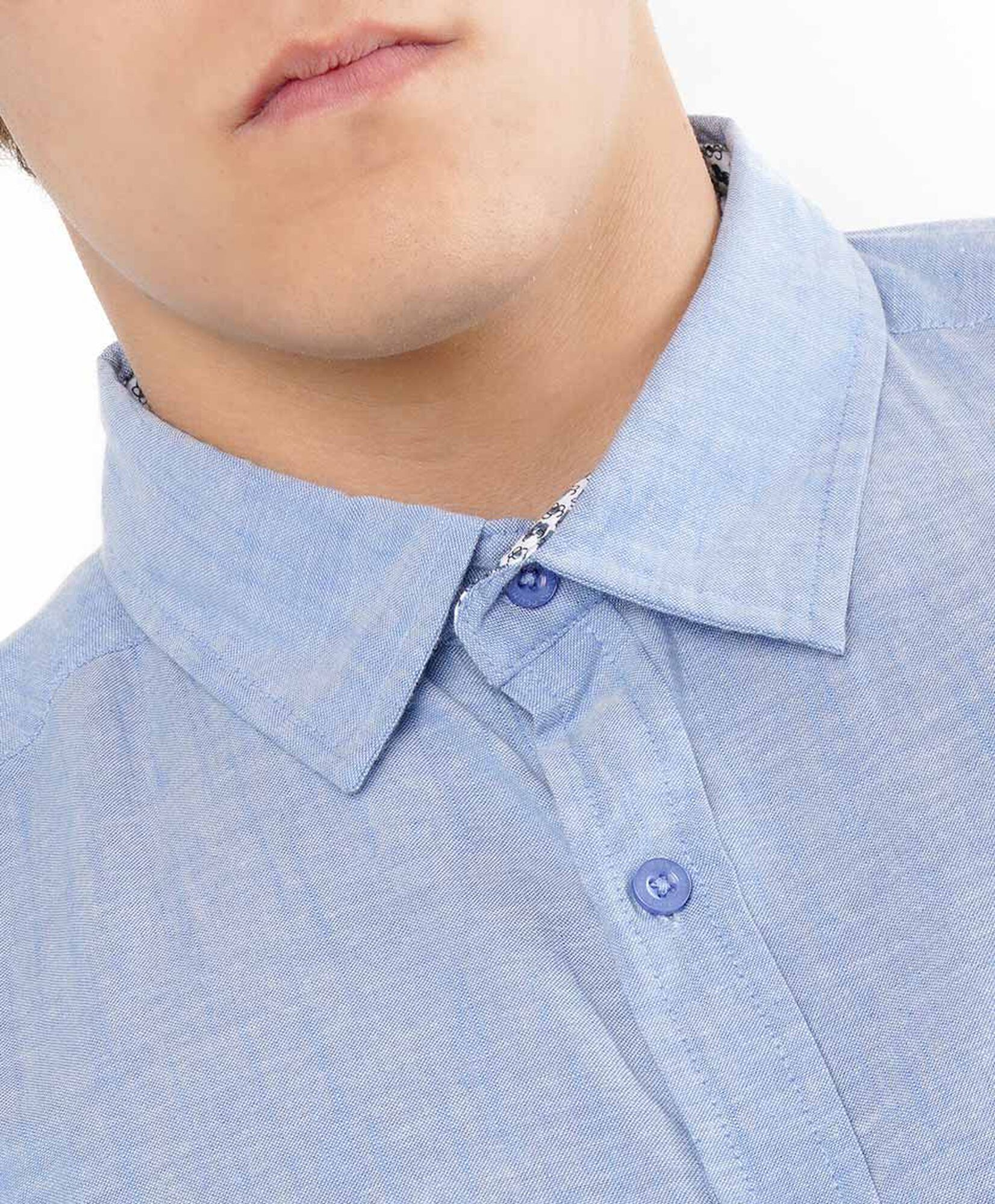 Camisa hombre lisa manga corta Camisa hombre lisa manga corta