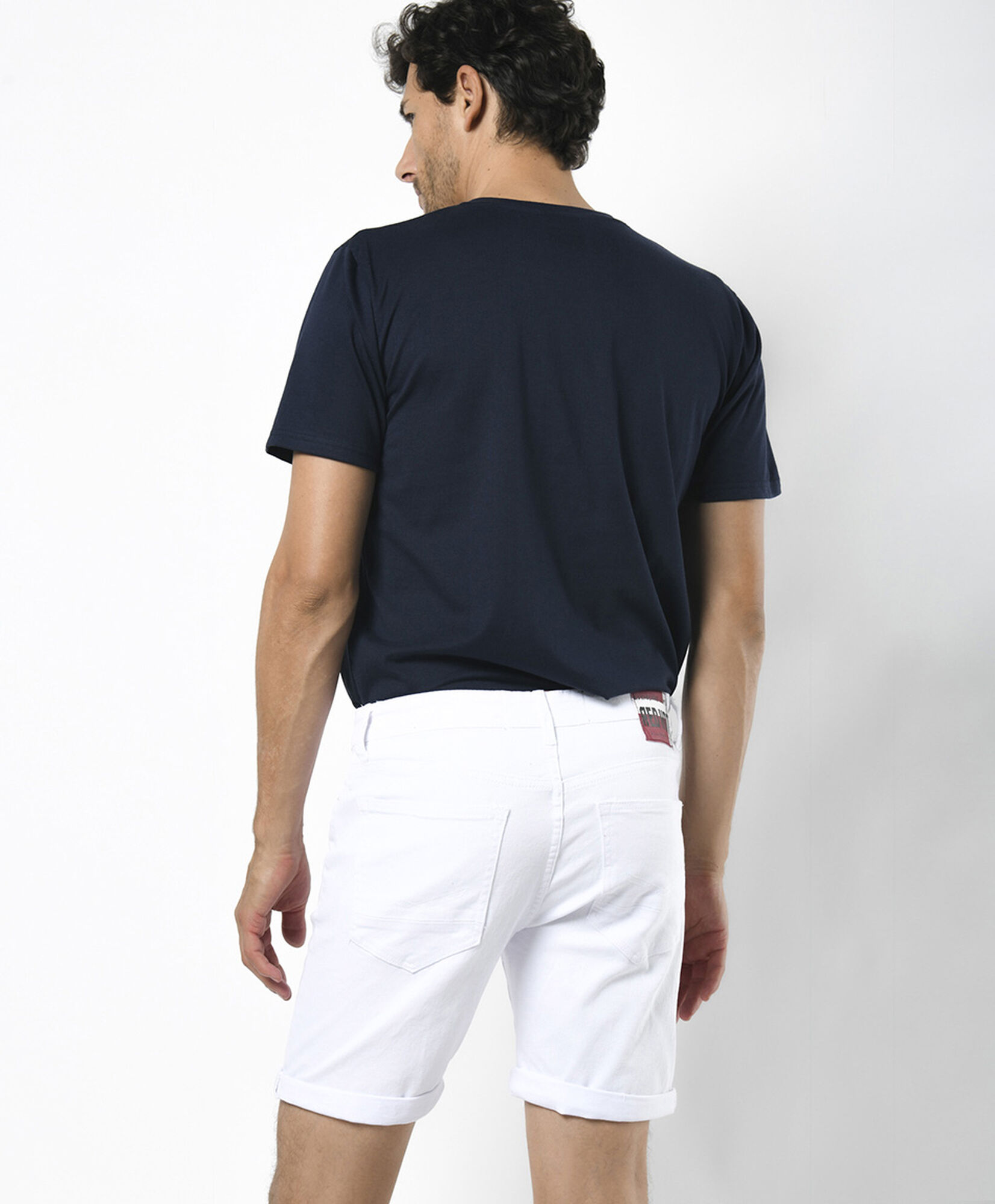 Bermuda hombre denim blanco Bermuda hombre denim blanco