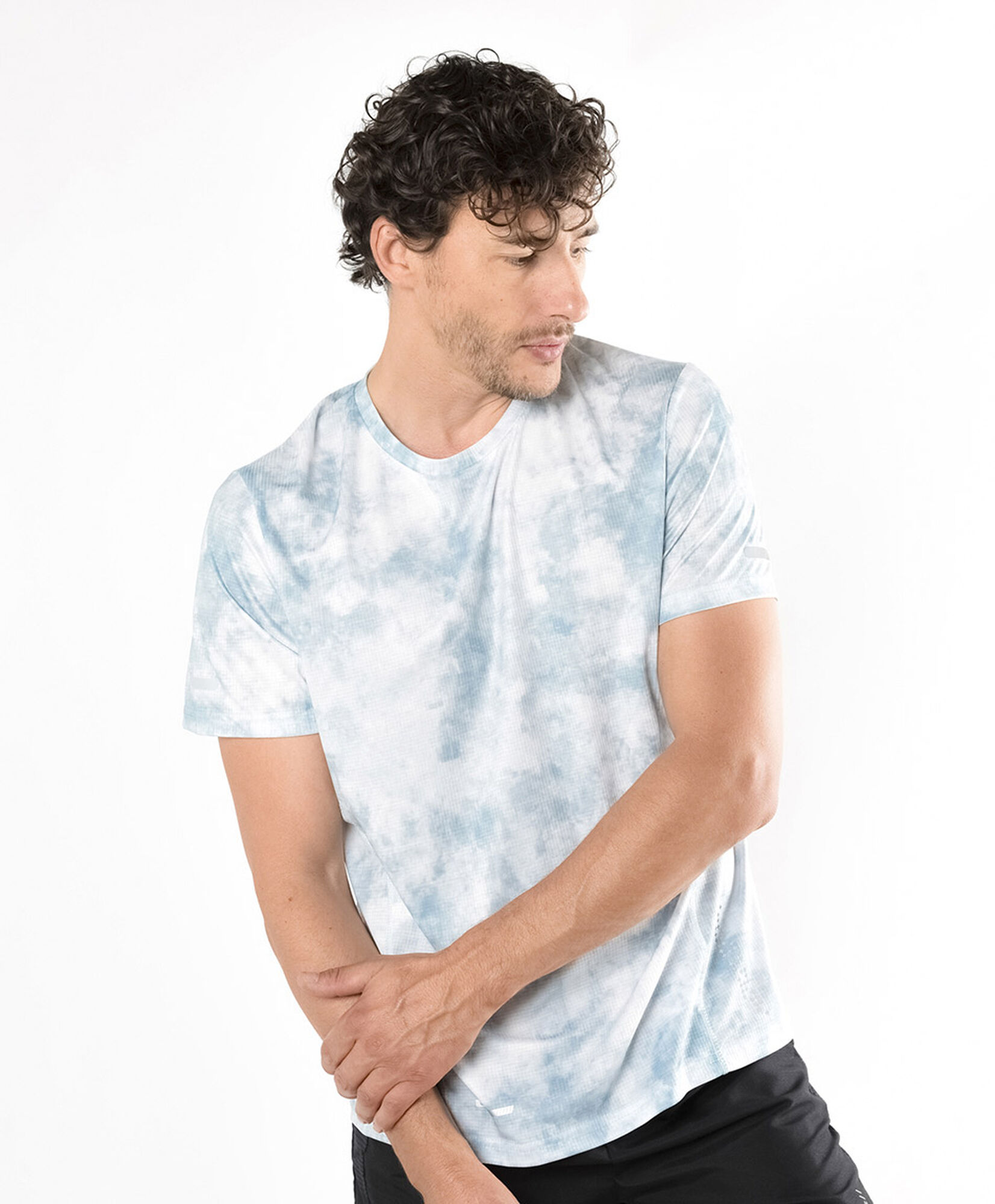 Polera deportiva hombre tie dye Polera deportiva hombre tie dye