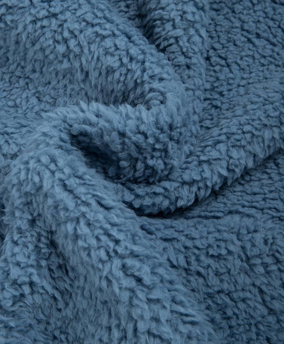 Poler&oacute;n ni&ntilde;o sin gorro sherpas blue