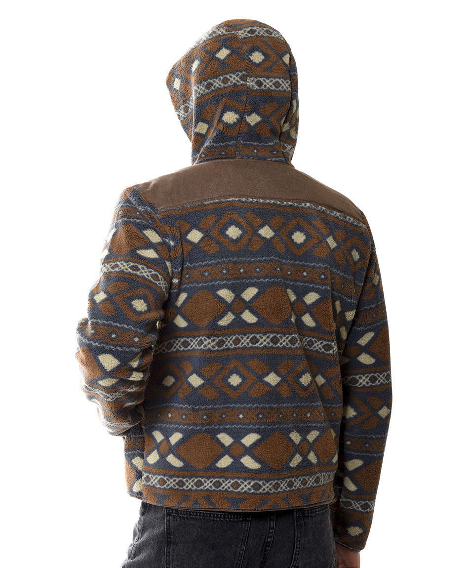 Chaqueta sherpas capucha