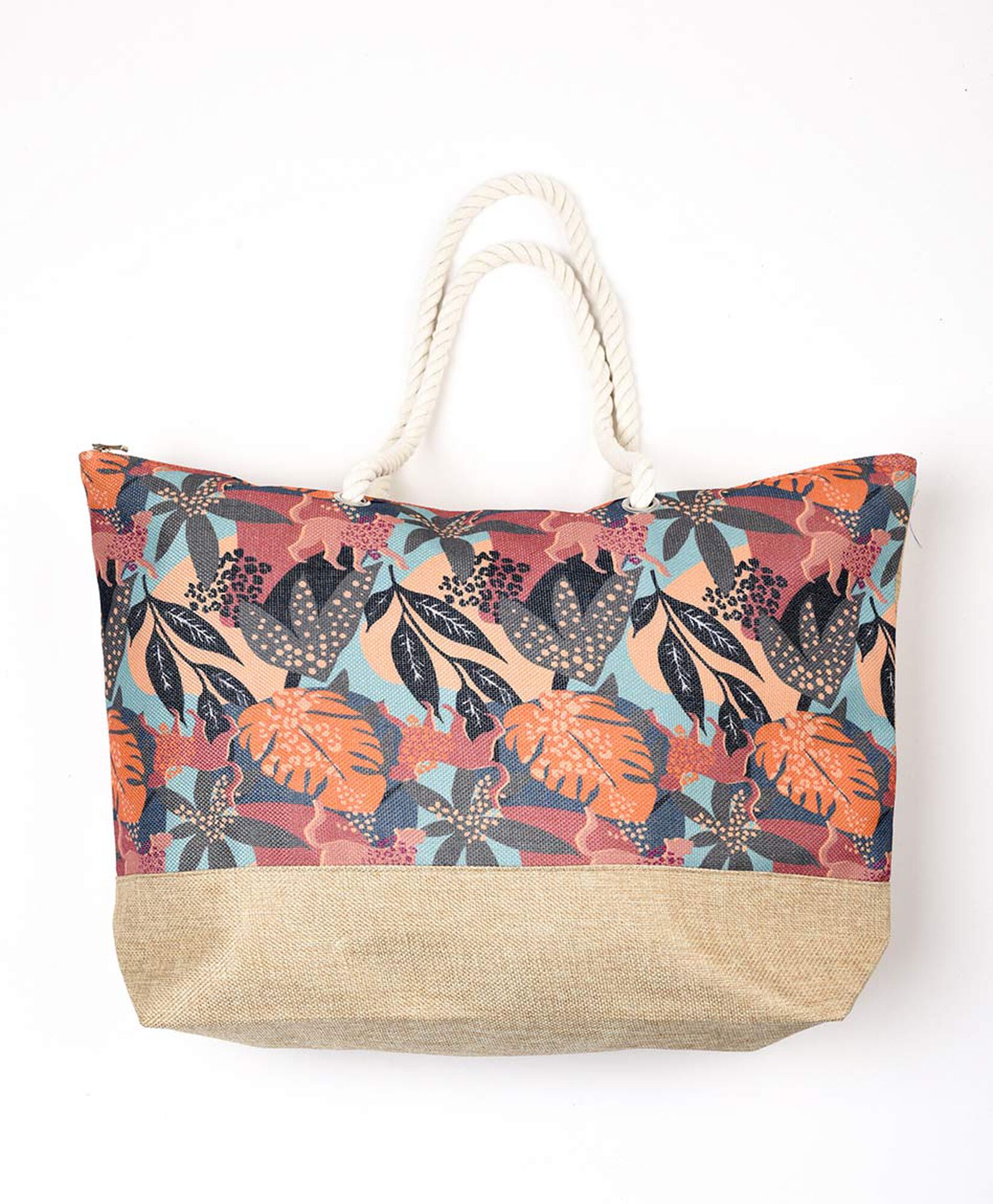 Bolso mujer playa hojas Bolso mujer playa hojas