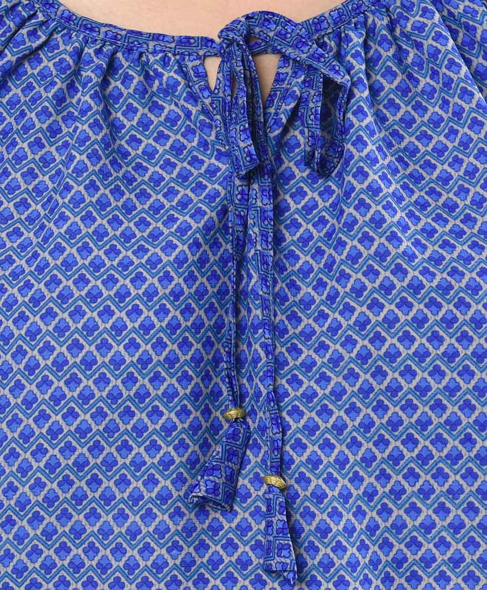 Blusa mujer print lazo Blusa mujer print lazo