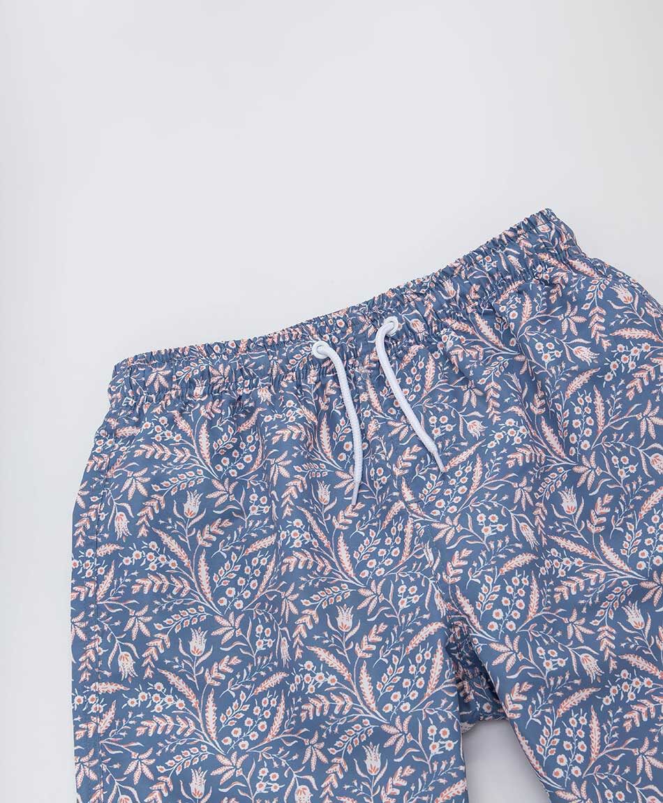 Traje de ba&ntilde;o ni&ntilde;o floreado