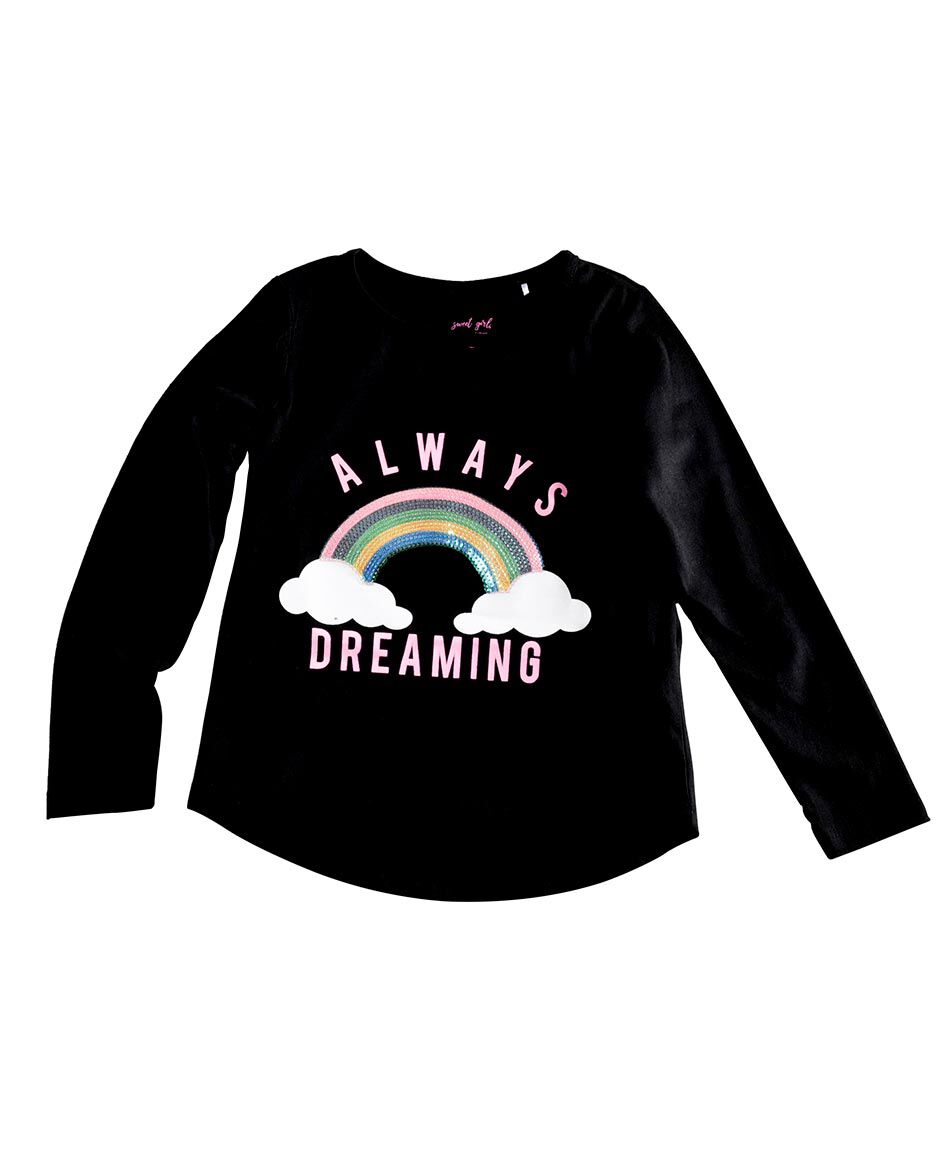 Polera lentejuelas ni&Ntilde;a