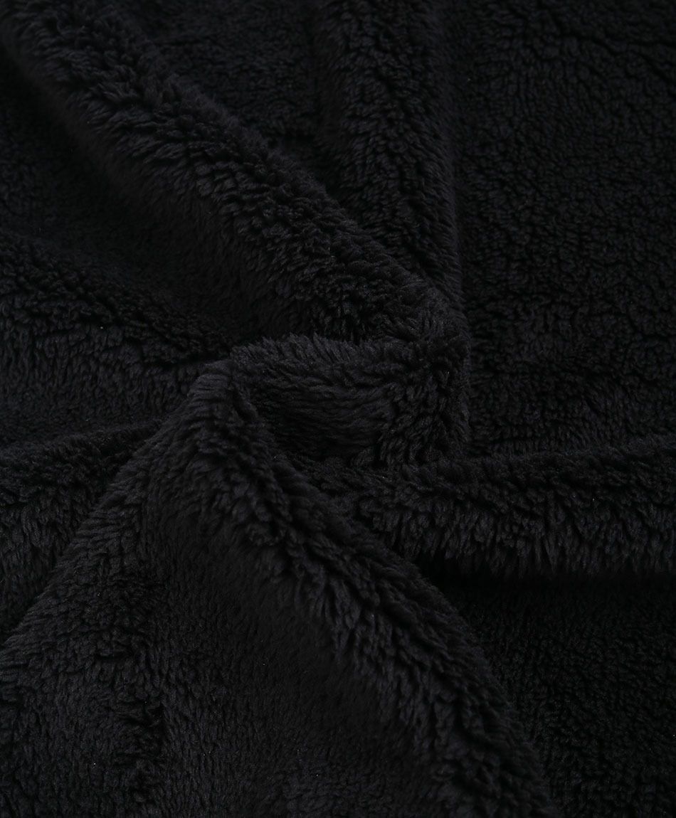 Polar deportivo mujer peludo negro