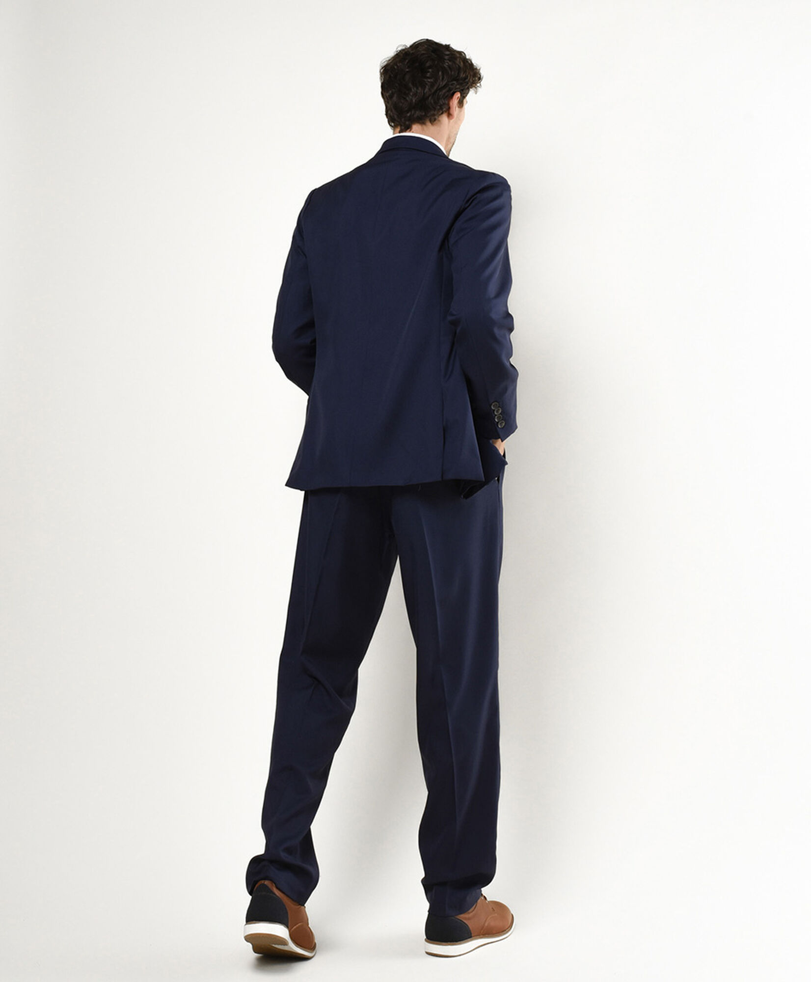 Traje formal hombre azul Traje formal hombre azul