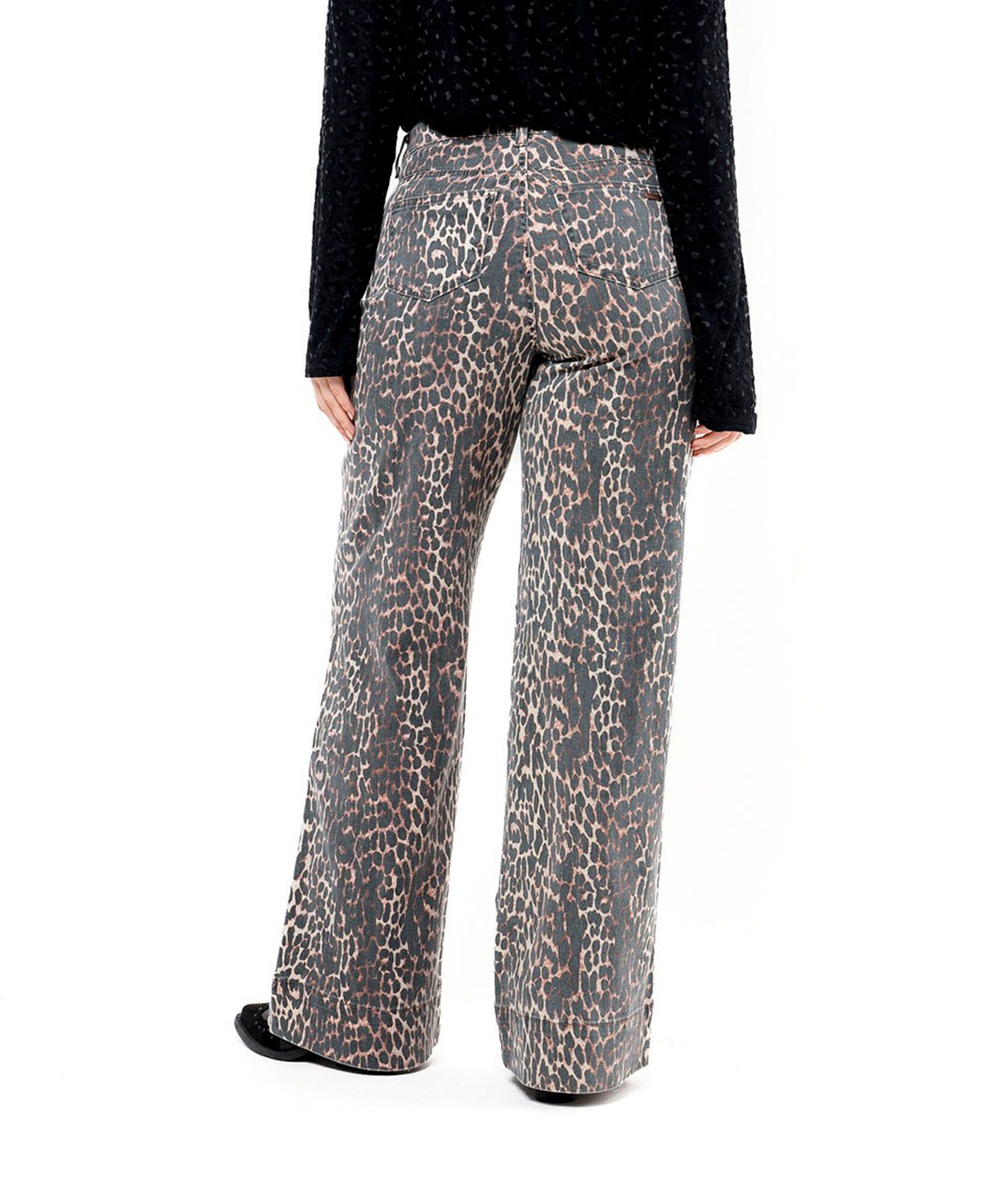 Jeans mujer animal print leopardo Jeans mujer animal print leopardo