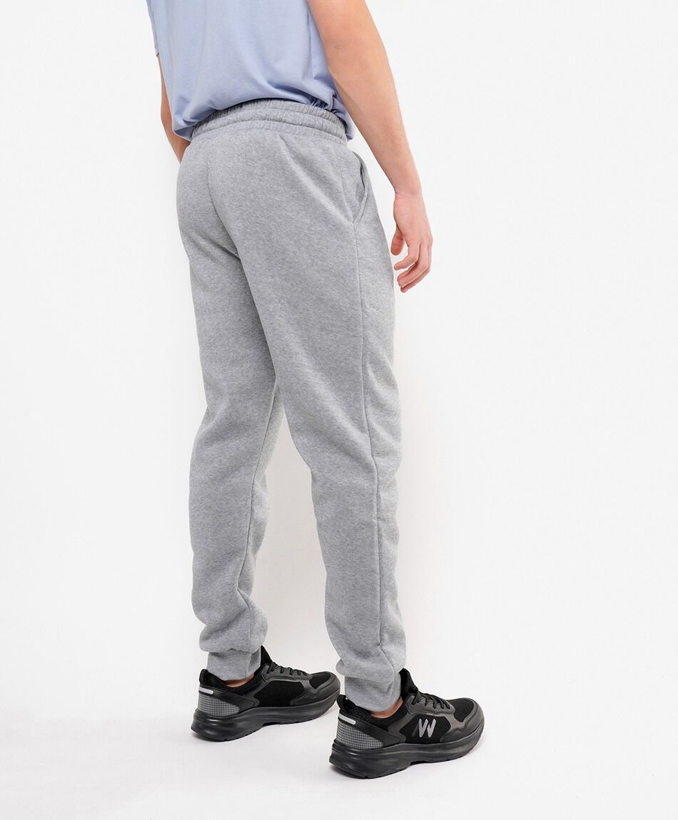 Pantal&oacute;n deportivo hombre liso gris