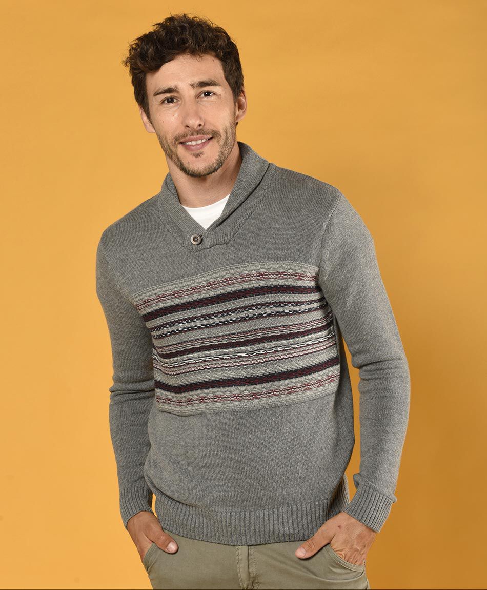 Sweater jhon cuello en v