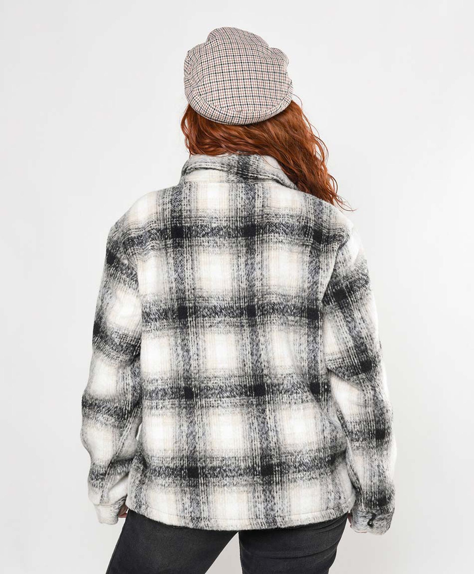 Chaqueta mujer escocesa lana Chaqueta mujer escocesa lana