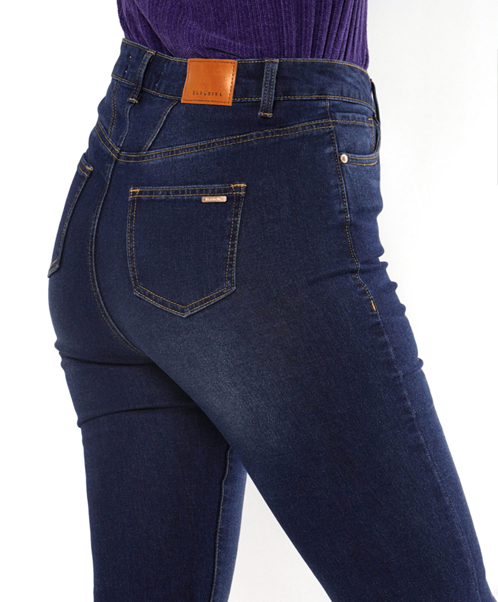 Jeans mujer azul oscuro flare Jeans mujer azul oscuro flare